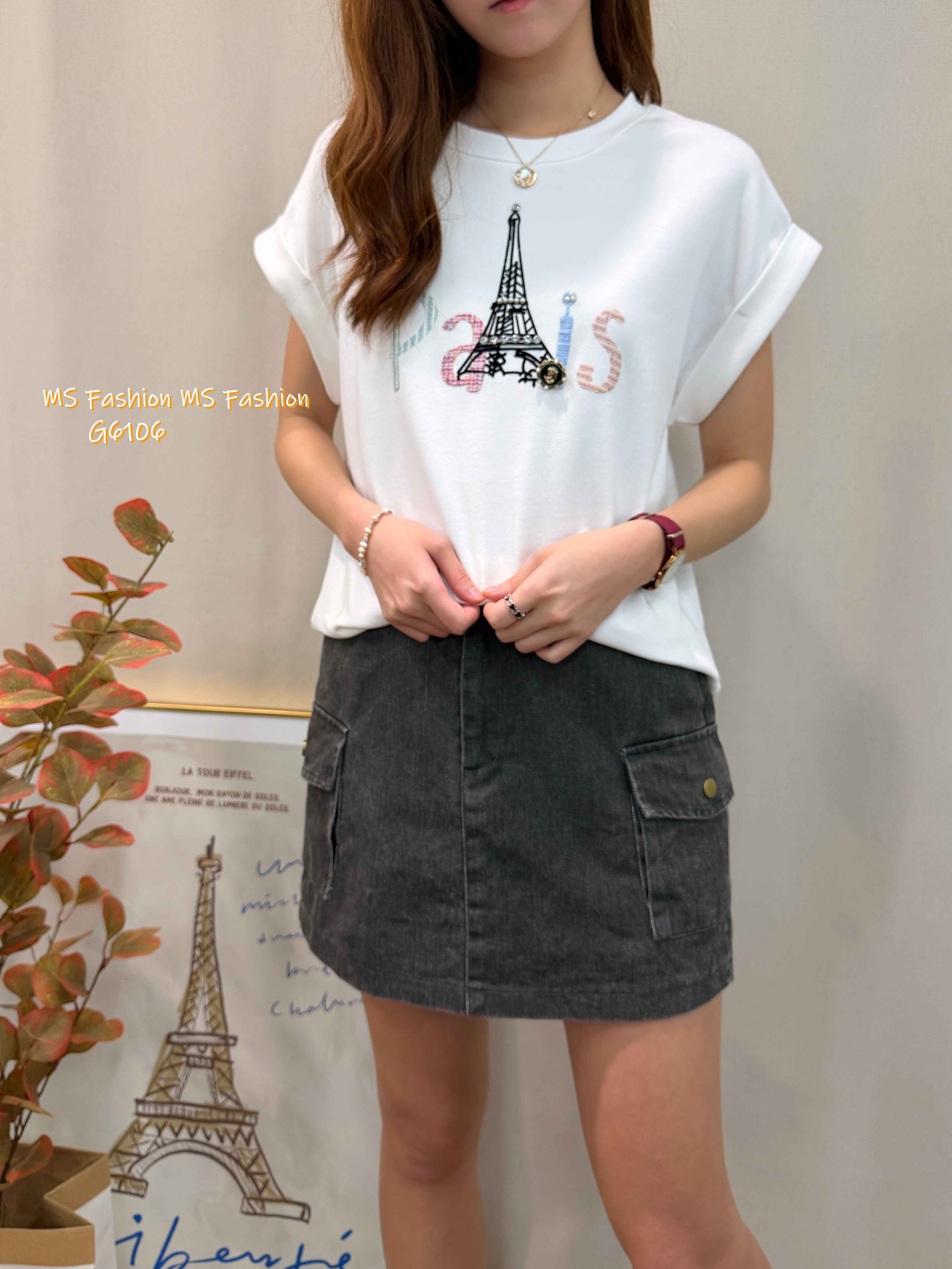 G6105/G6106 韓國🇰🇷靚print tee