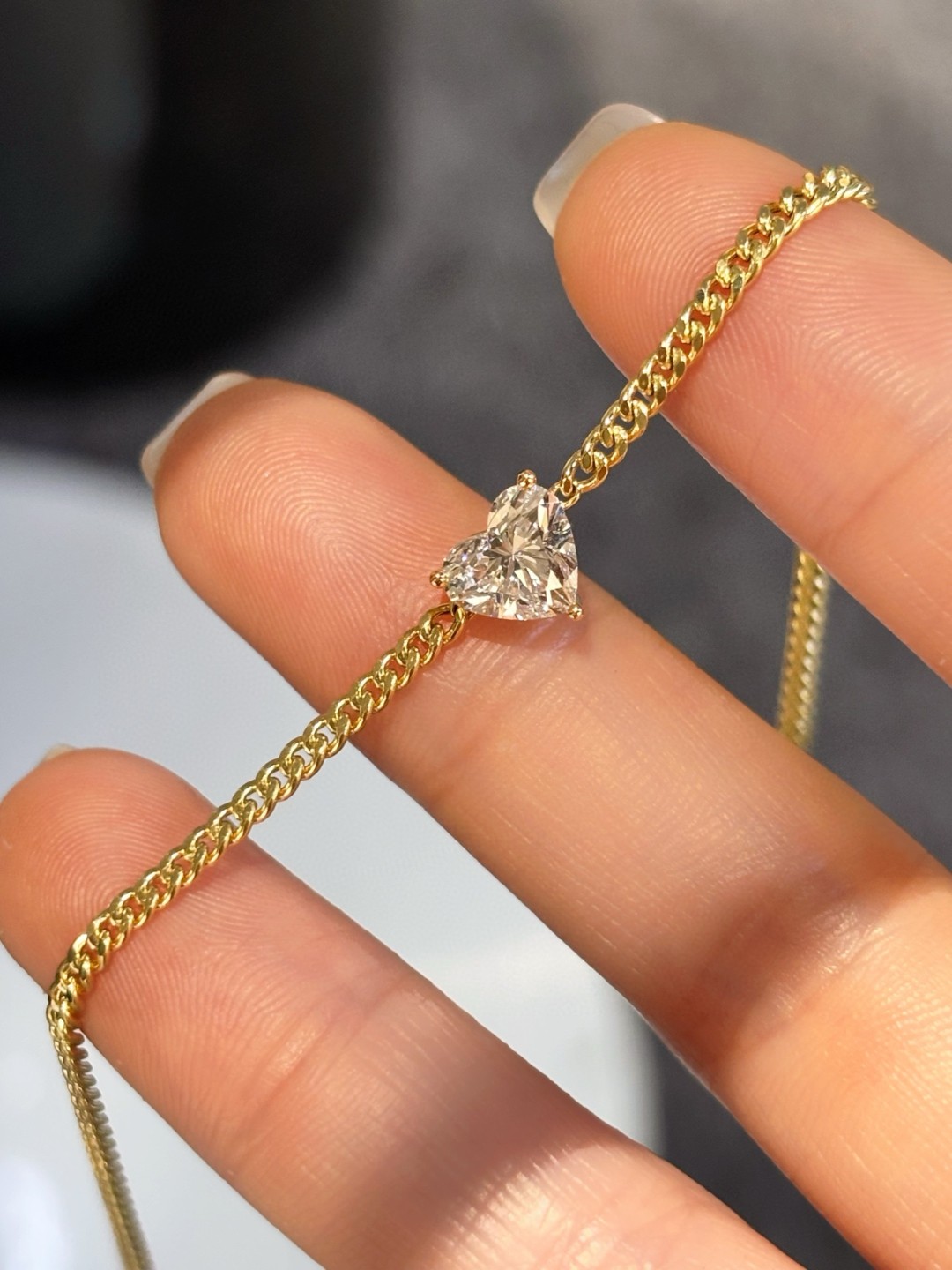 18K Lab Diamond Bracelet