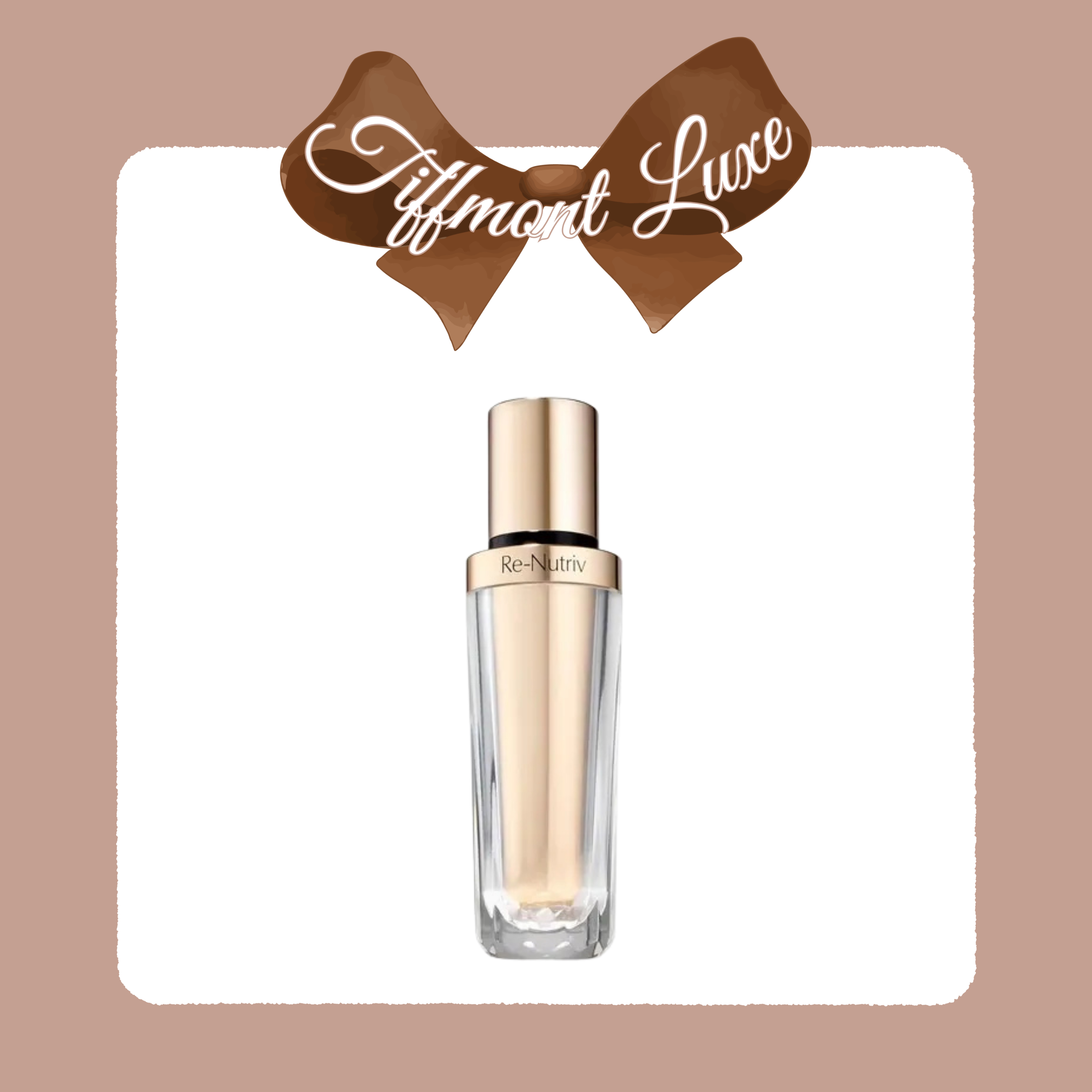 Estee Lauder 極緻黑鑽塑顏鑽光精華 Re-Nutriv Ultimate Diamond Transformative Brilliance Serum 白金黑鑽黑松露精華 30ml