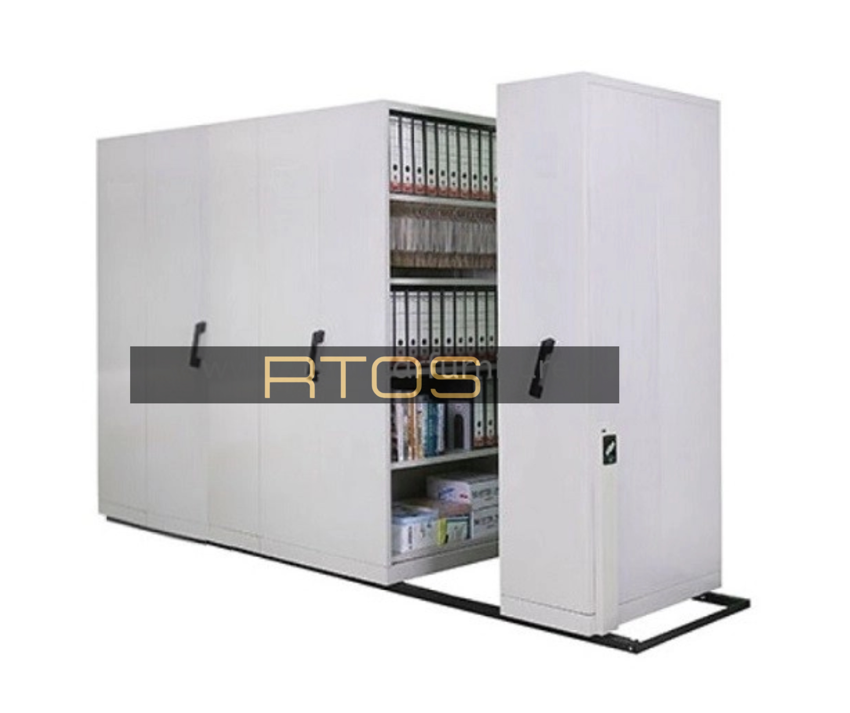 6 Bay Manual Hand Push Mobile Compactors