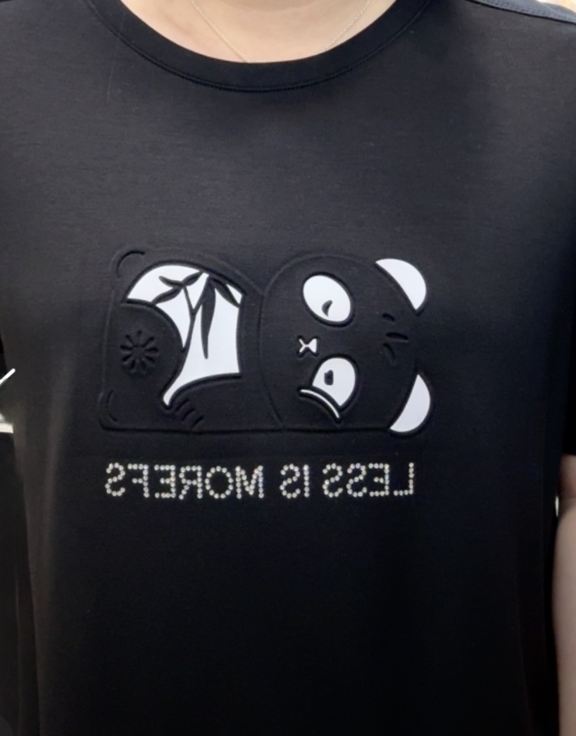 熊貓壓花Tee M276 841783259