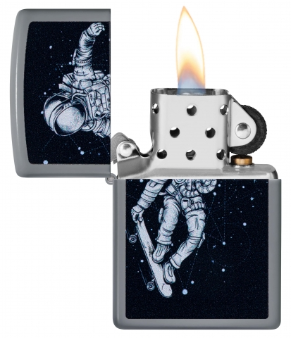 Zippo 美版 滑板太空人 48644   防風打火機 | ZIPPO 指定授權經銷商 |美國製造 | 收藏