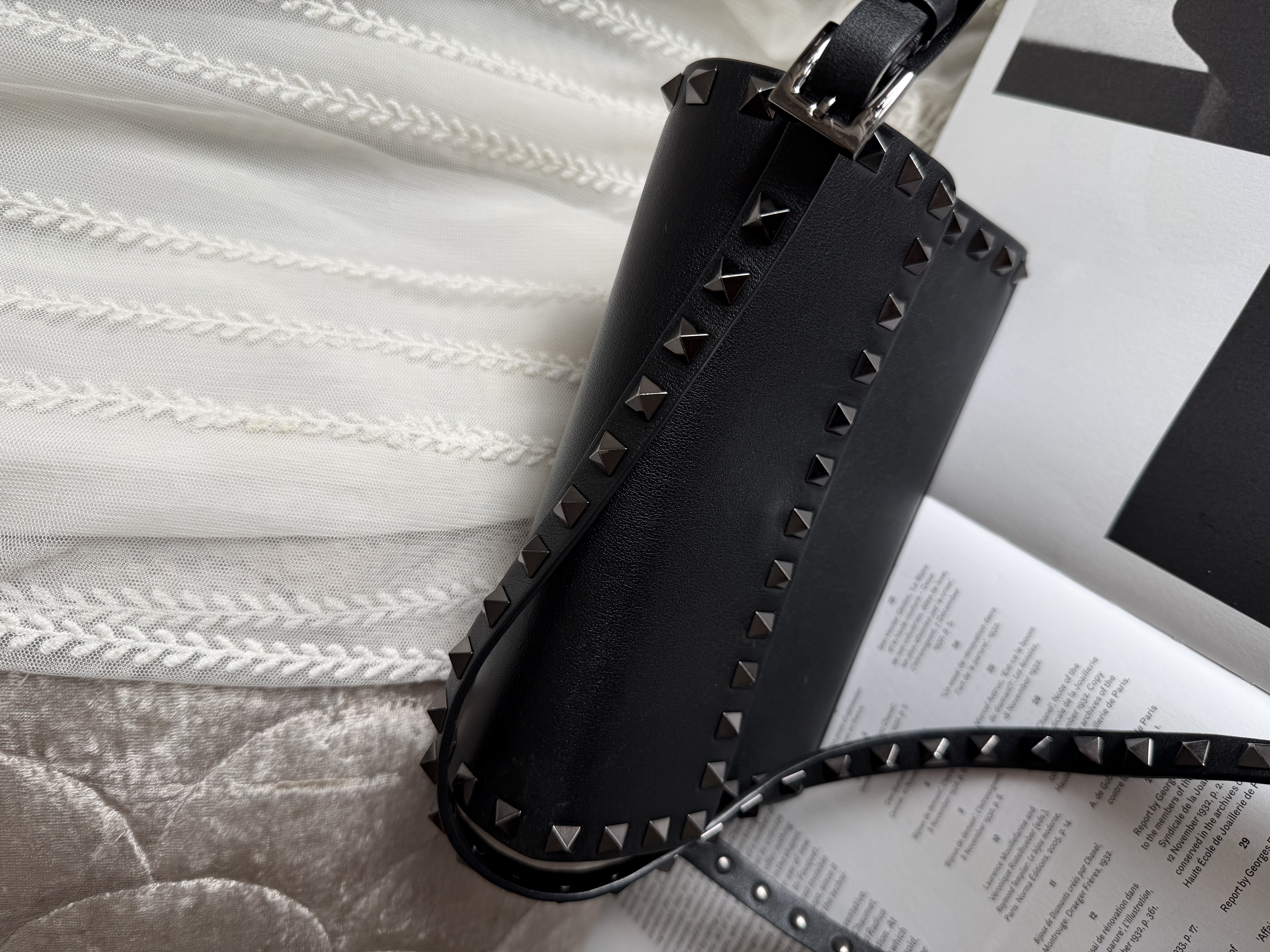 Valentino Garavani black Rockstud bag