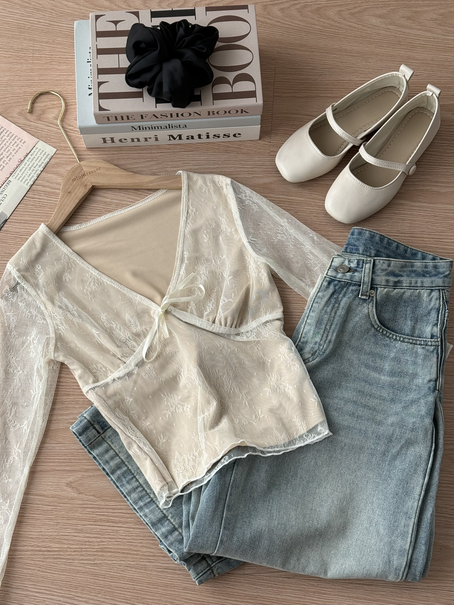 Tatia Lace Top | Cream