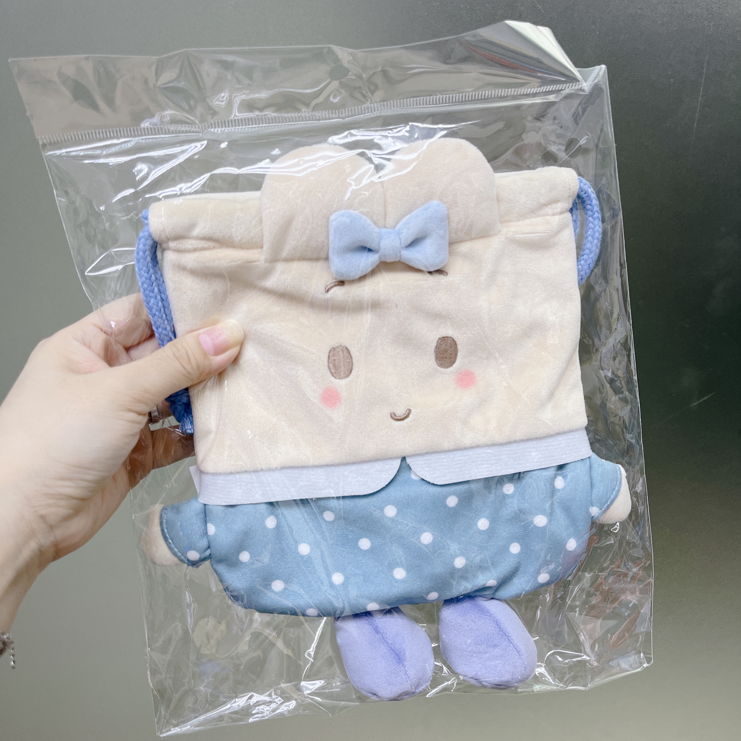 日本預訂📍日本限定Bleu Bleuet x Sanrio系列 - 立體索繩袋