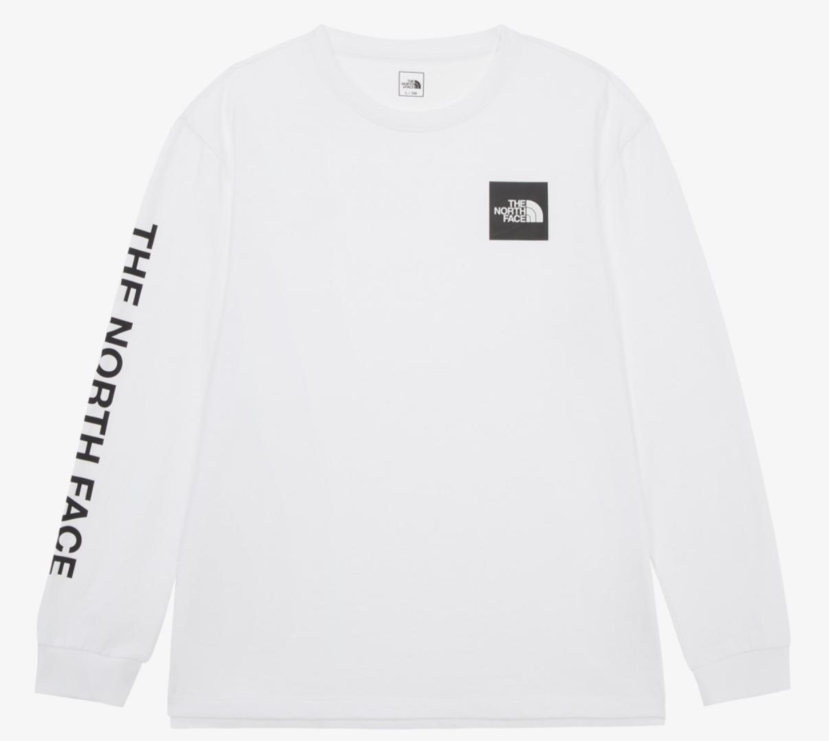 TNF Core EX 長袖Tee white Size Xs-xxl