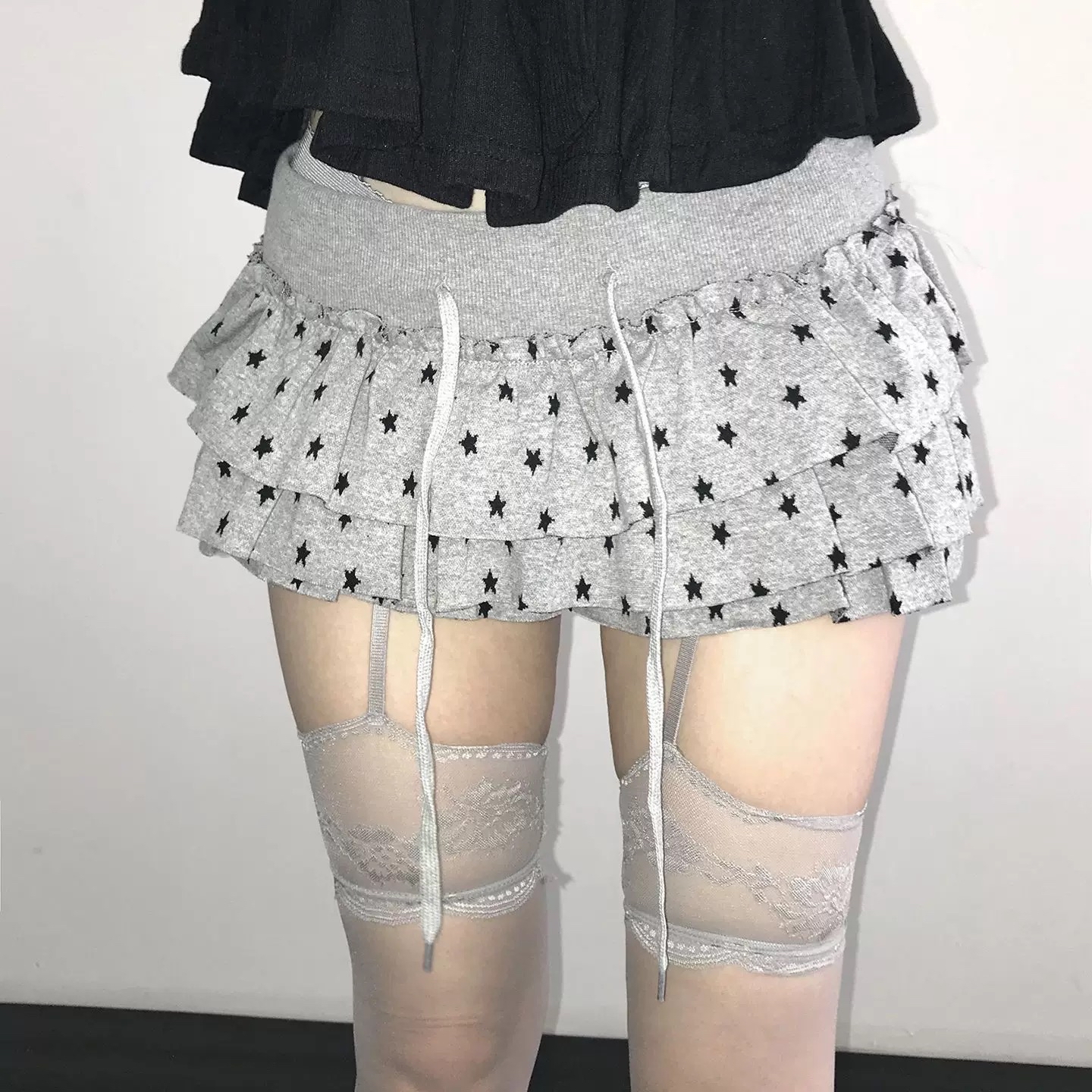 韓國星星三層蛋糕裙