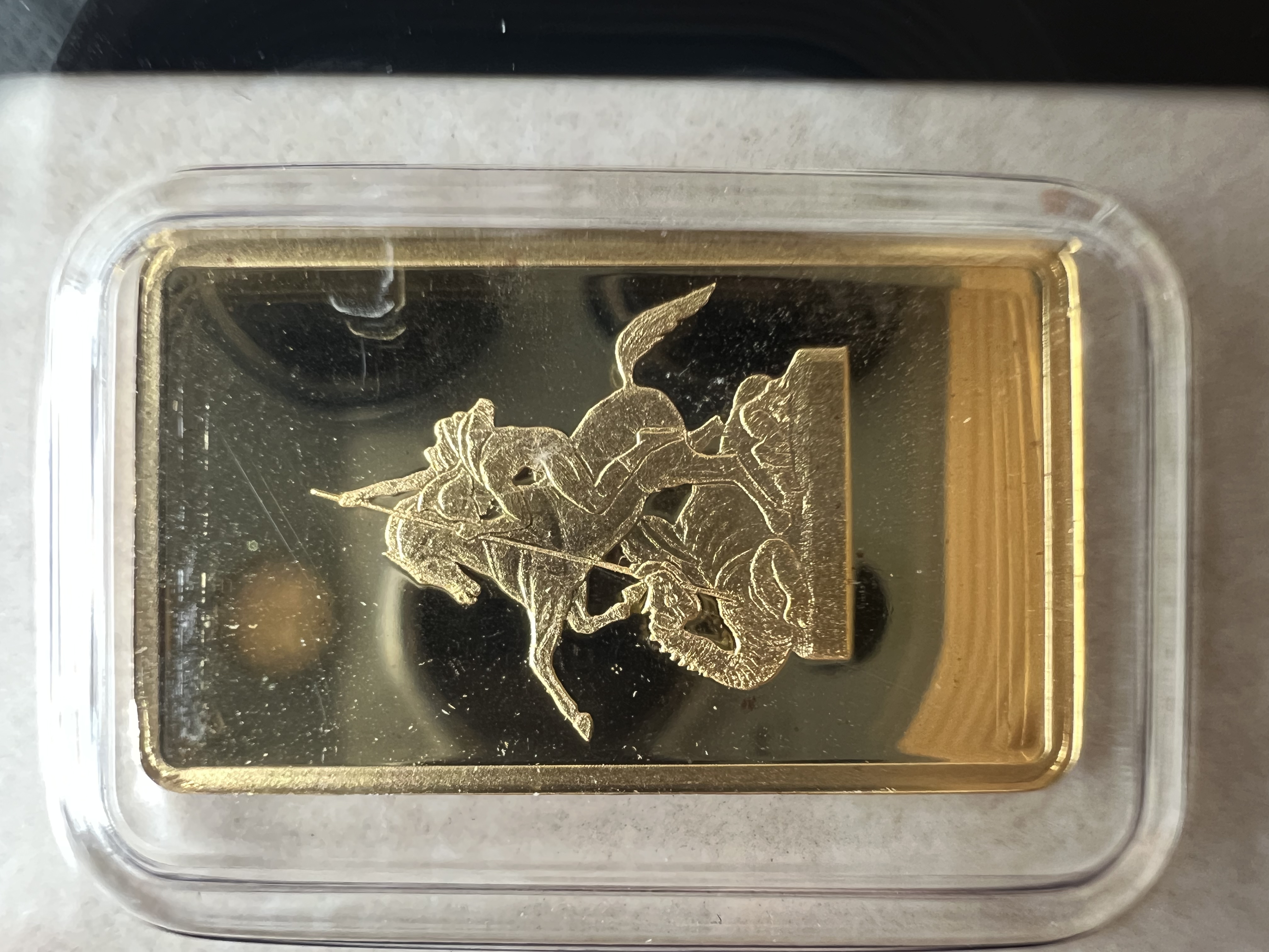 (Low SN: 76) PAMP RARE St George & Dragon 2.5g 🇨🇭Swiss Limited Gold Bar Emas 999.9 with box