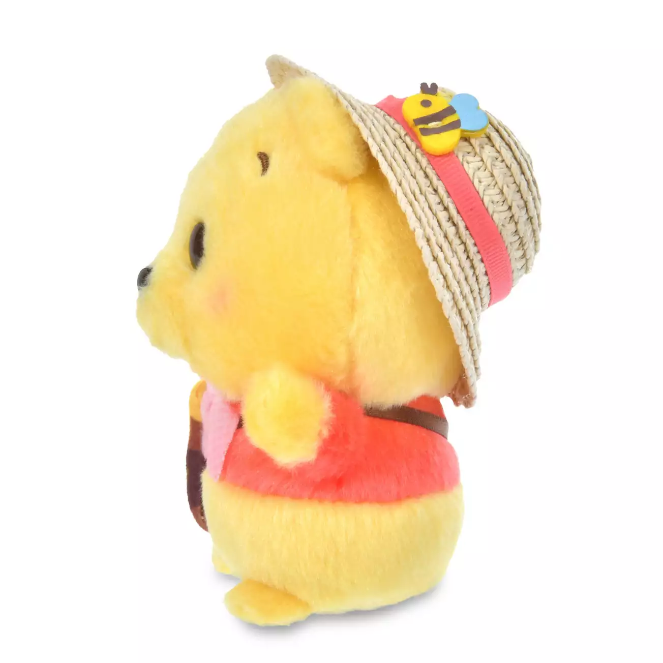 [訂購] [JDS] うるぽちゃちゃん 草帽版 ｜ 豆豉眼迷你毛公仔 ｜ POOH {TF2606026}