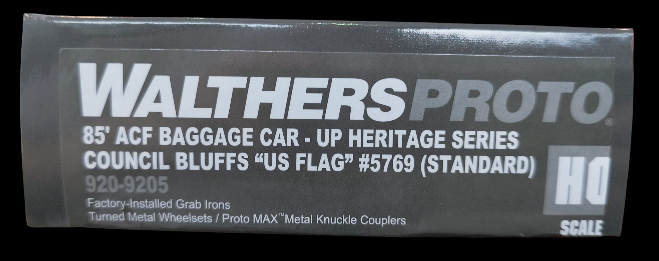 UP Heritage Series 85' ACF Baggage Car "US Flag" #5769