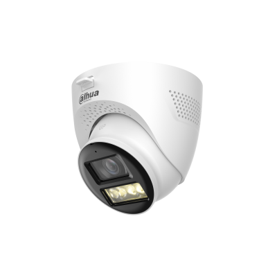 大華HAC-HDW1200TQ-IL-T 2MP Smart Dual Light HDCVI Two-way Talk Fixed-focal Eyeball Camera (香港行貨，一年保用)