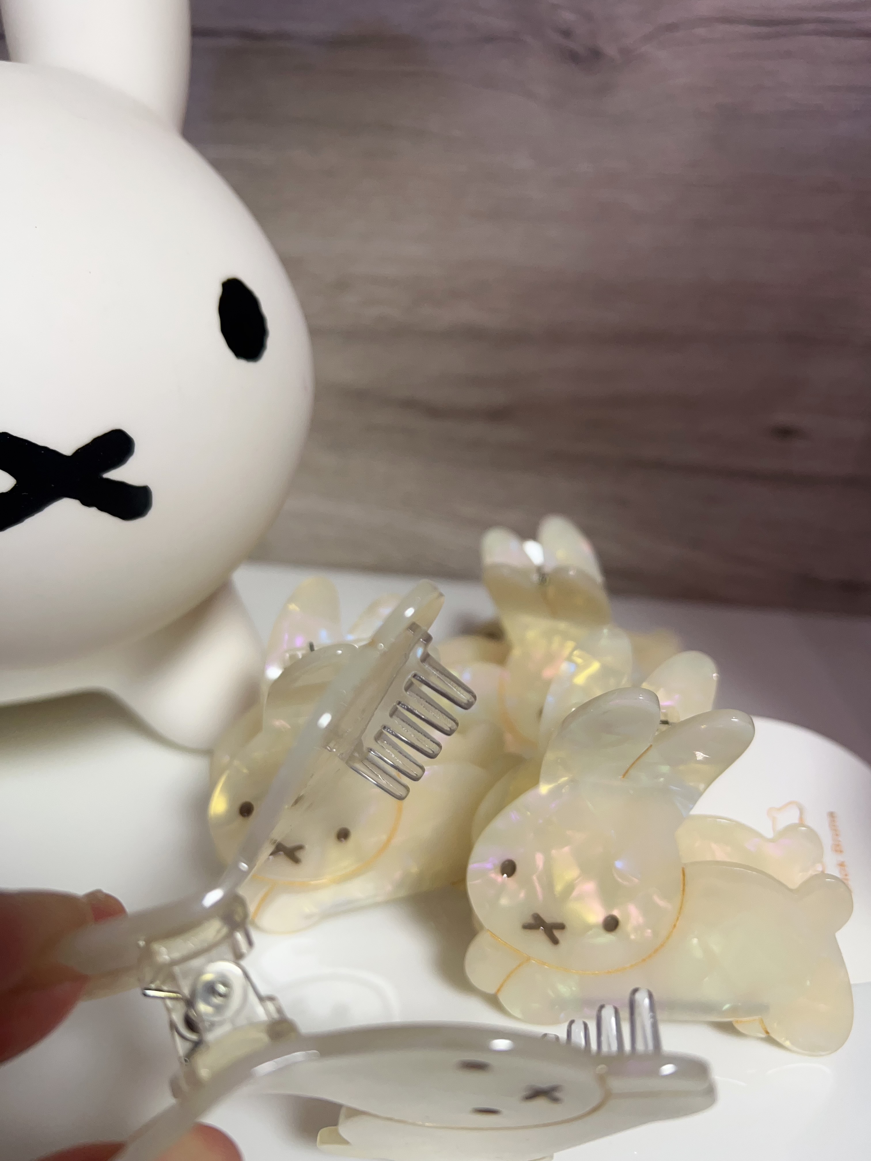 （清貨）Miffy 鯊魚髮夾
