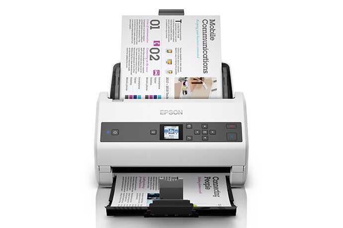 Epson WorkForce DS-970 A4 Duplex Sheet-fed Document Scanner | 85ppm/170ipm | OCR PDF | 100-Sheet ADF | USB 3.0
