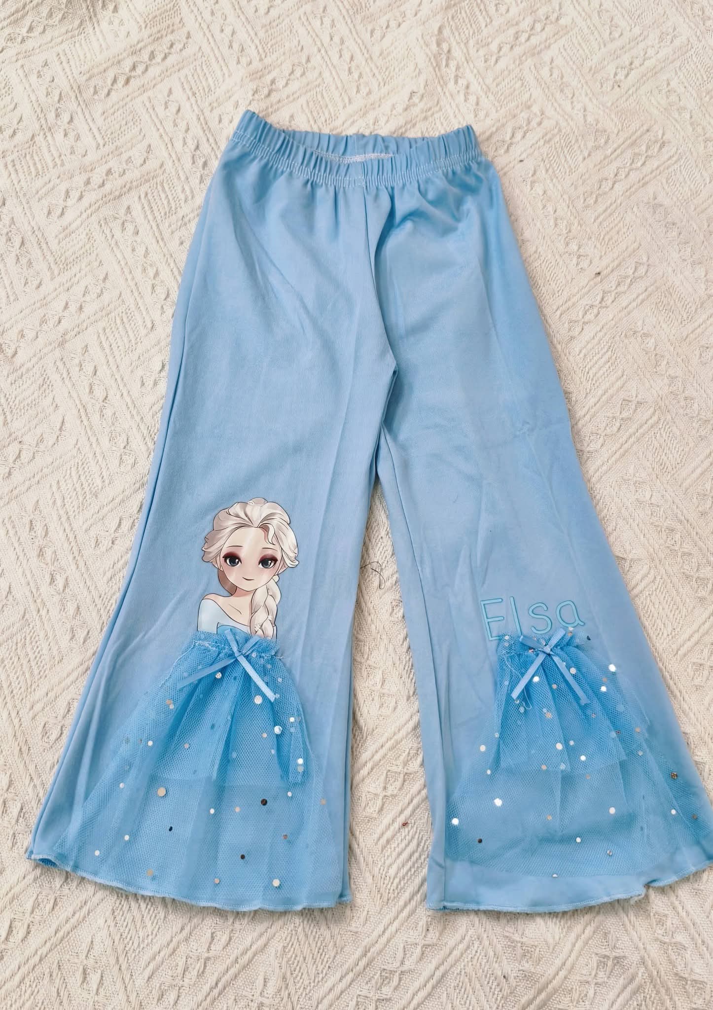 A65-A68 女童纯棉微喇legging裤