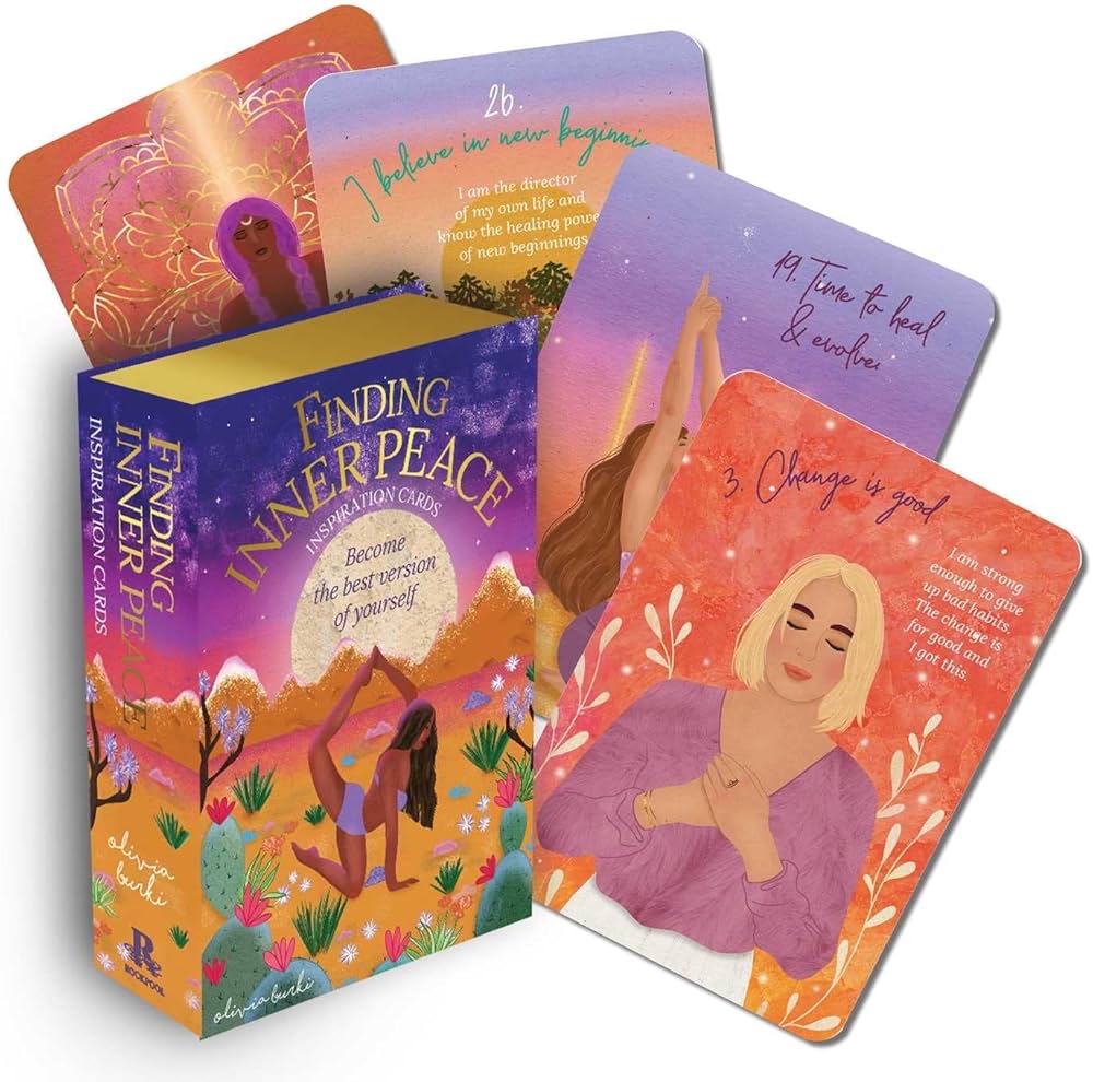 尋找內在平靜啟示卡 Finding Inner Peace Inspiration Cards