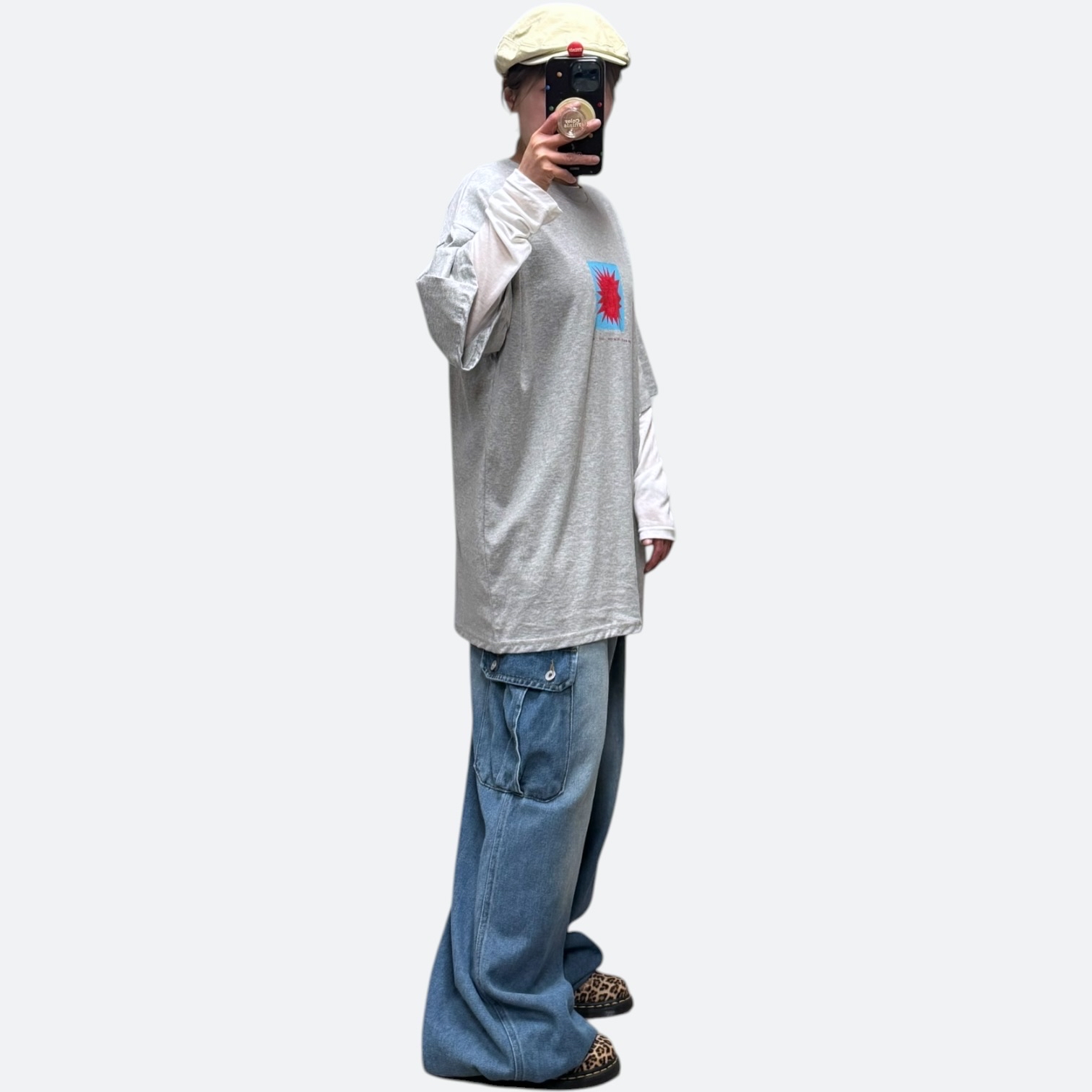 221035 sun短袖長Tee