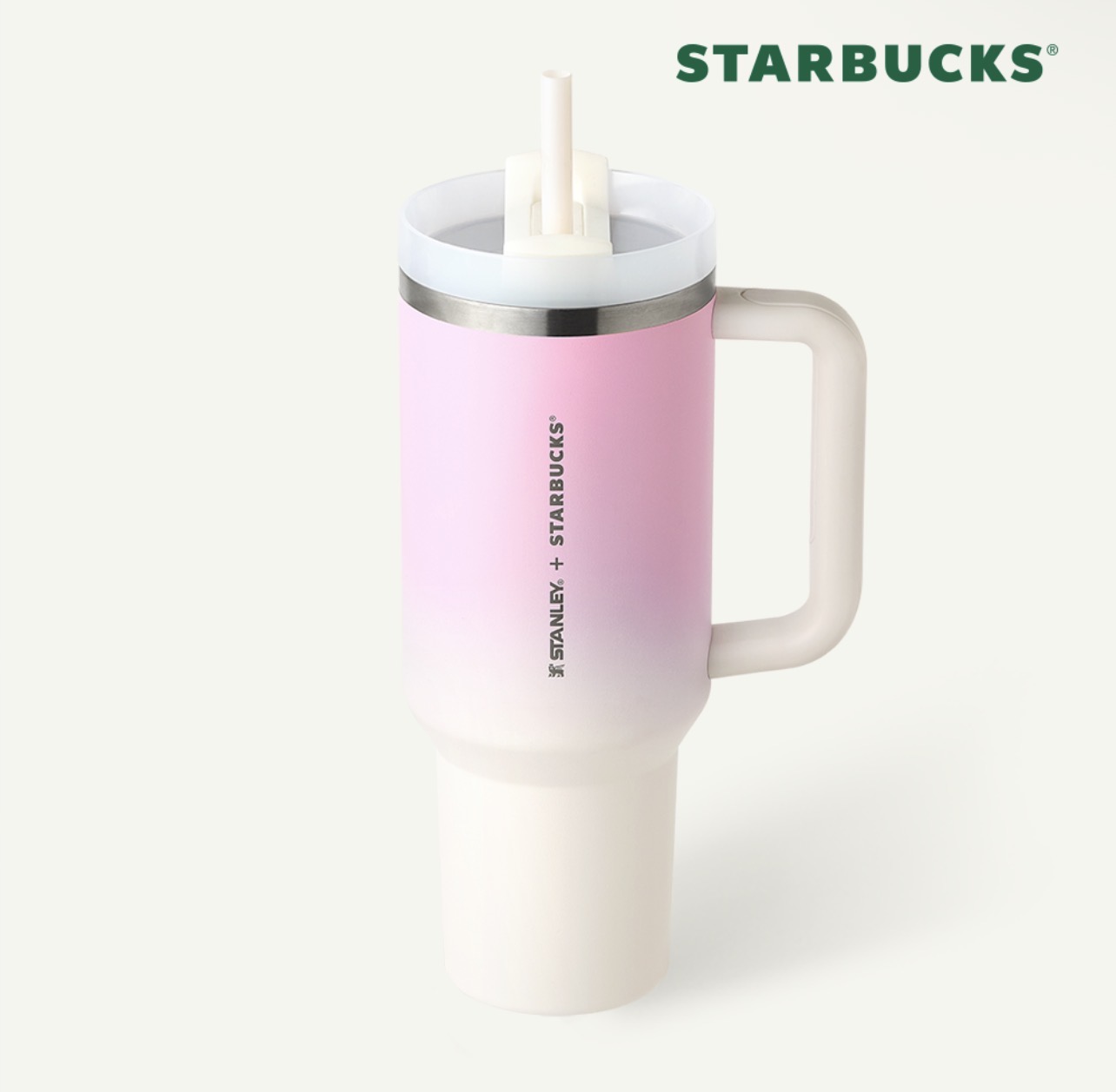 首爾櫻花季限定 Starbucks X Stanley 杯 1183ml Cotton candy pink