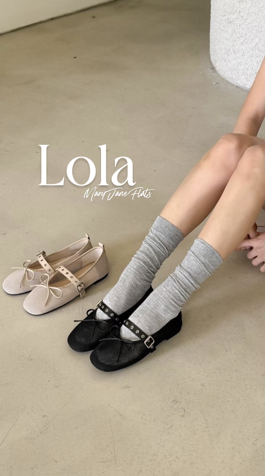 🌷| LOLA MARY JANE FLATS