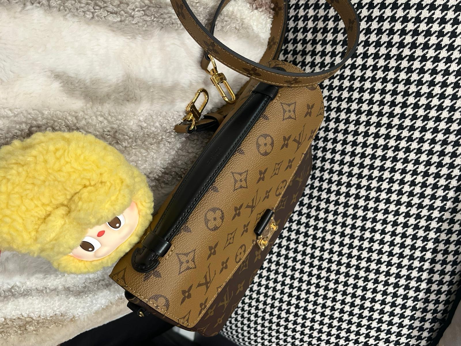 Lv Pochette Metis M44875 crossbody bag 100%Authentic，98%new ✅Dust bag 
