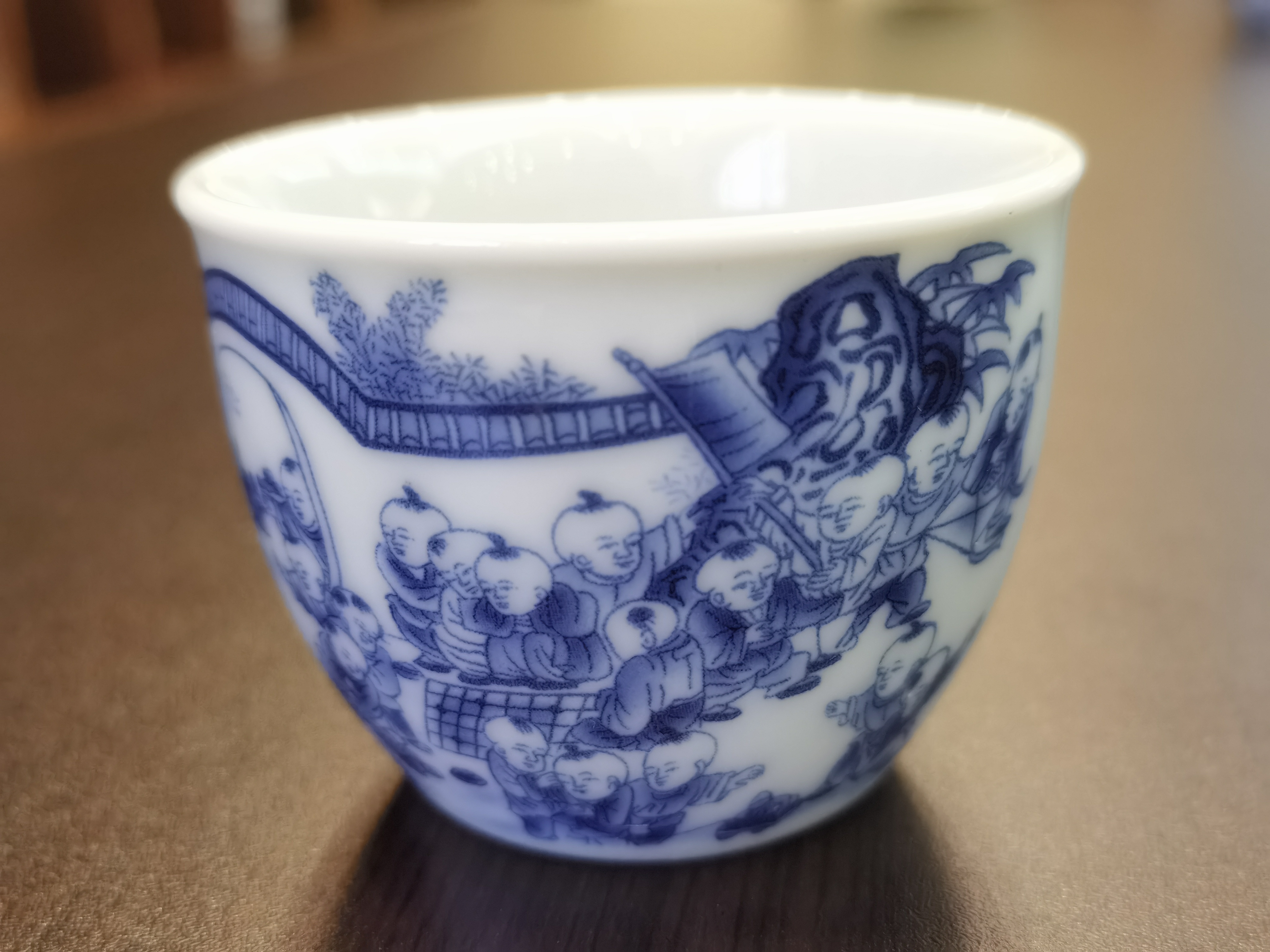 15-百子圖 - 茶杯 - <有需要請聯絡我們 852-6329 6186>