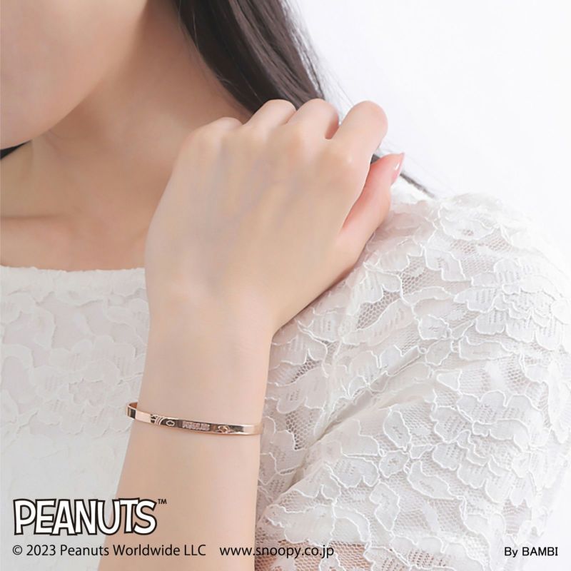 📦訂購 日本限定 White Clover PEANUTS SNOOPY 史努比 手鐲 (一對)