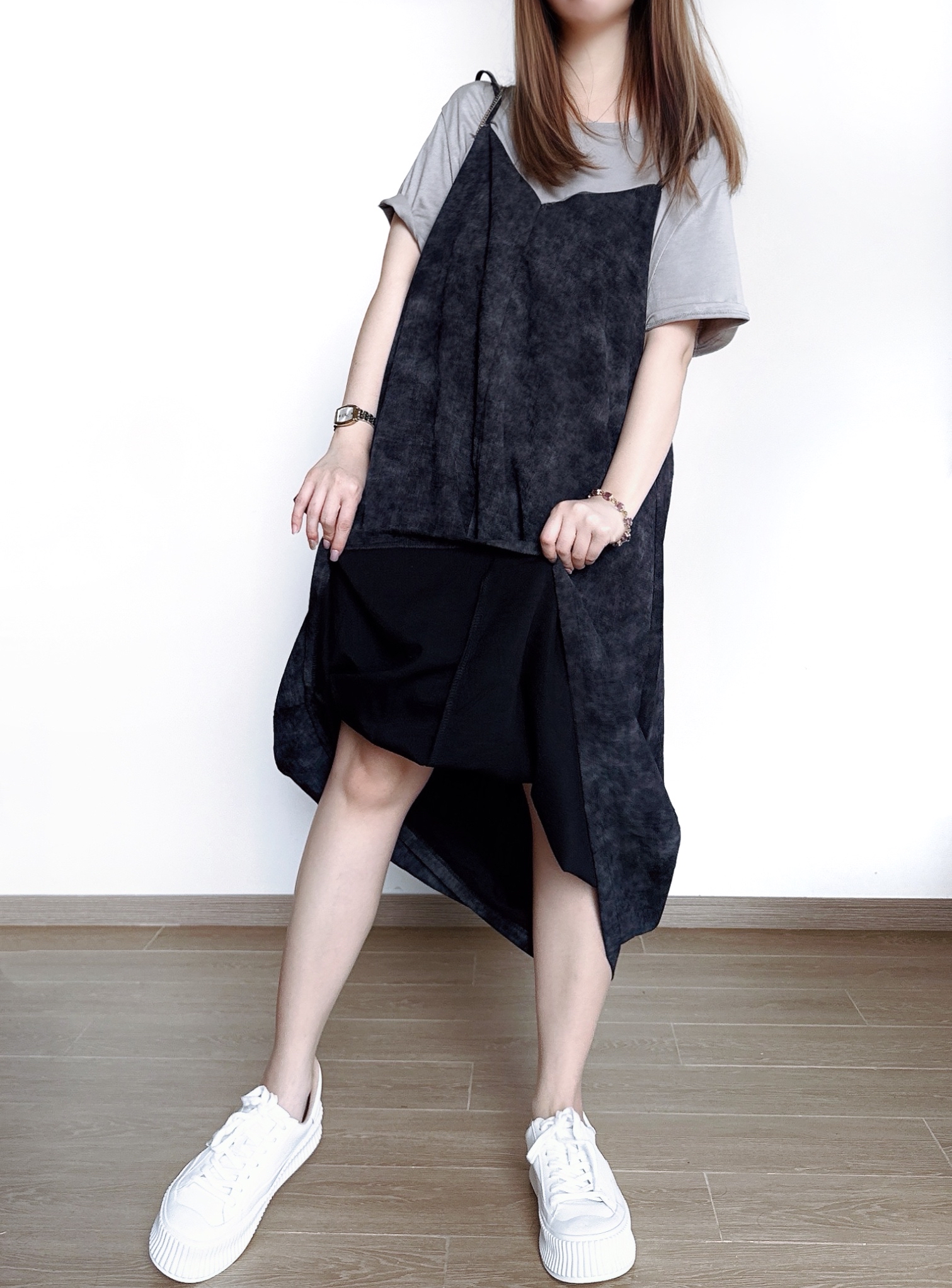 假兩件雲石吊帶Ops