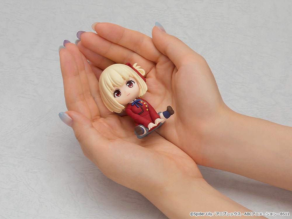 (預訂訂金 各$66) (總價 各$66) GSC 黏土人 Nendoroid Plus Lycoris Recoil 莉可麗絲 錦木千束 / 井之上瀧奈 橡膠公仔 (行版)