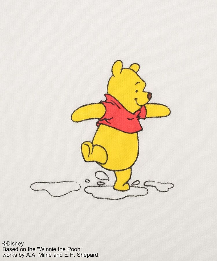 🌸 【預訂】Pooh 白色短袖TEE-Green Parks x Pooh 