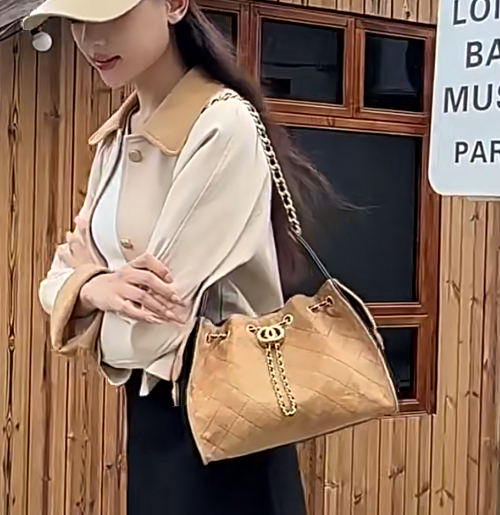 FullSet有正單✨Chanel25bag 小號麂皮粉紅色