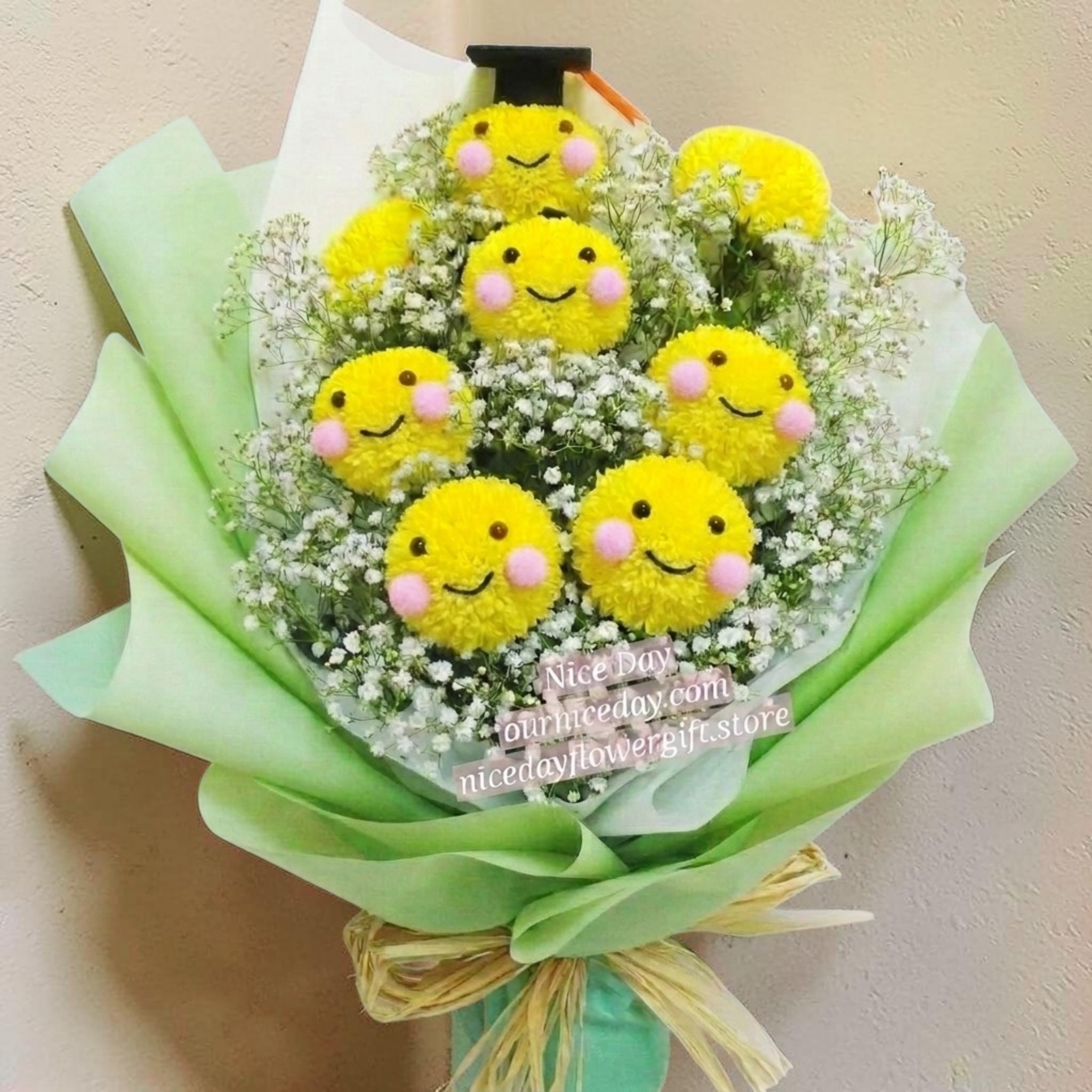 BB36 畢業花束乒乓菊