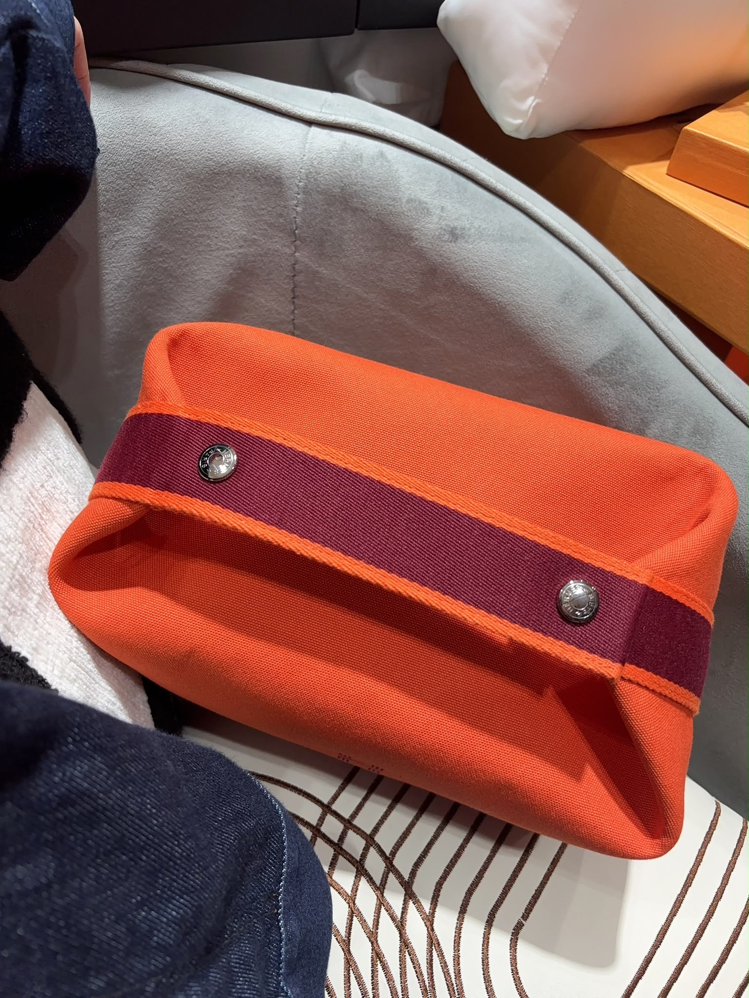 HERMES Bride-a-Brac GM Handbag 飯盒包, 100%Authentic, 98%new 