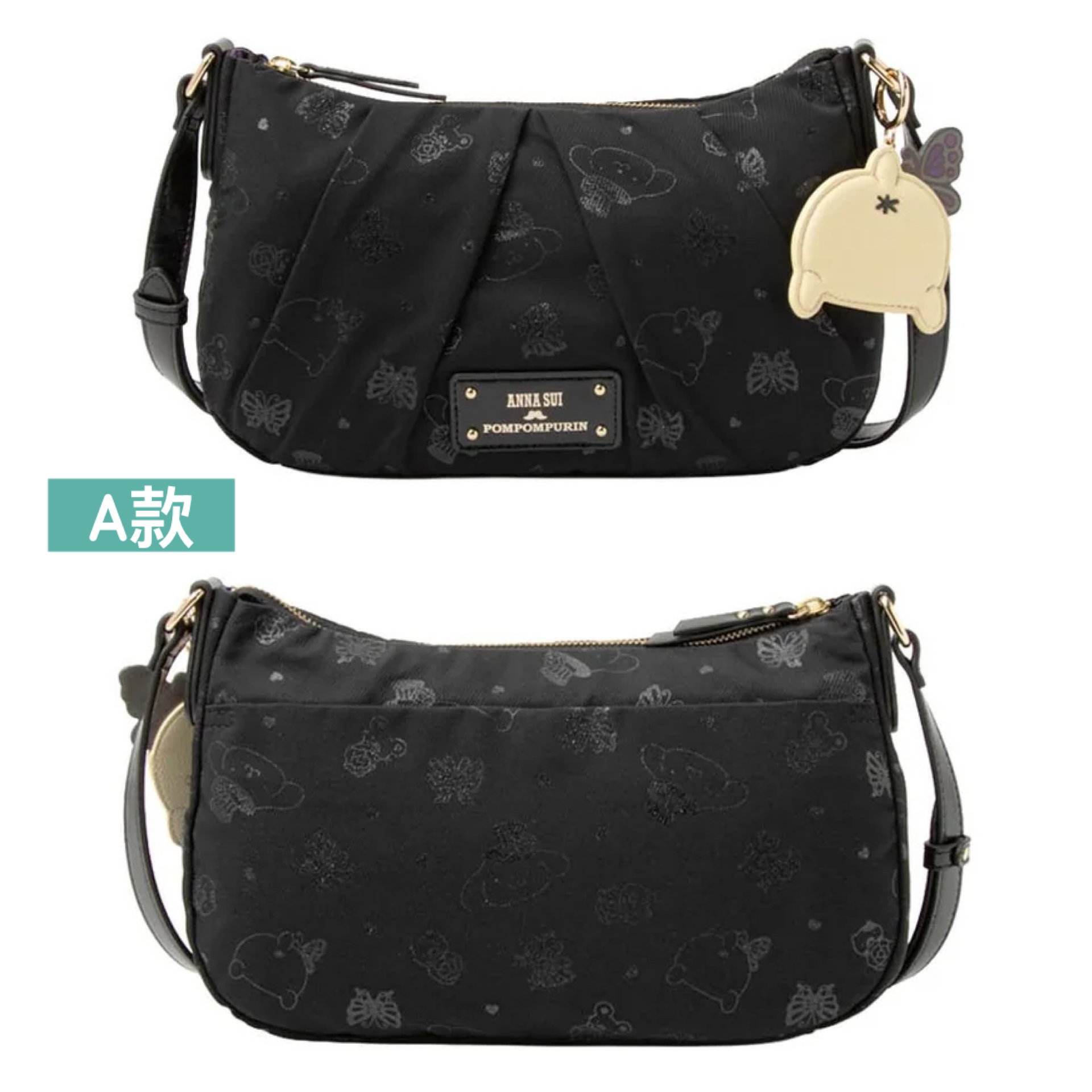 日本預訂📍日本Anna Sui x 布甸狗得意系列 - 手袋 不包郵