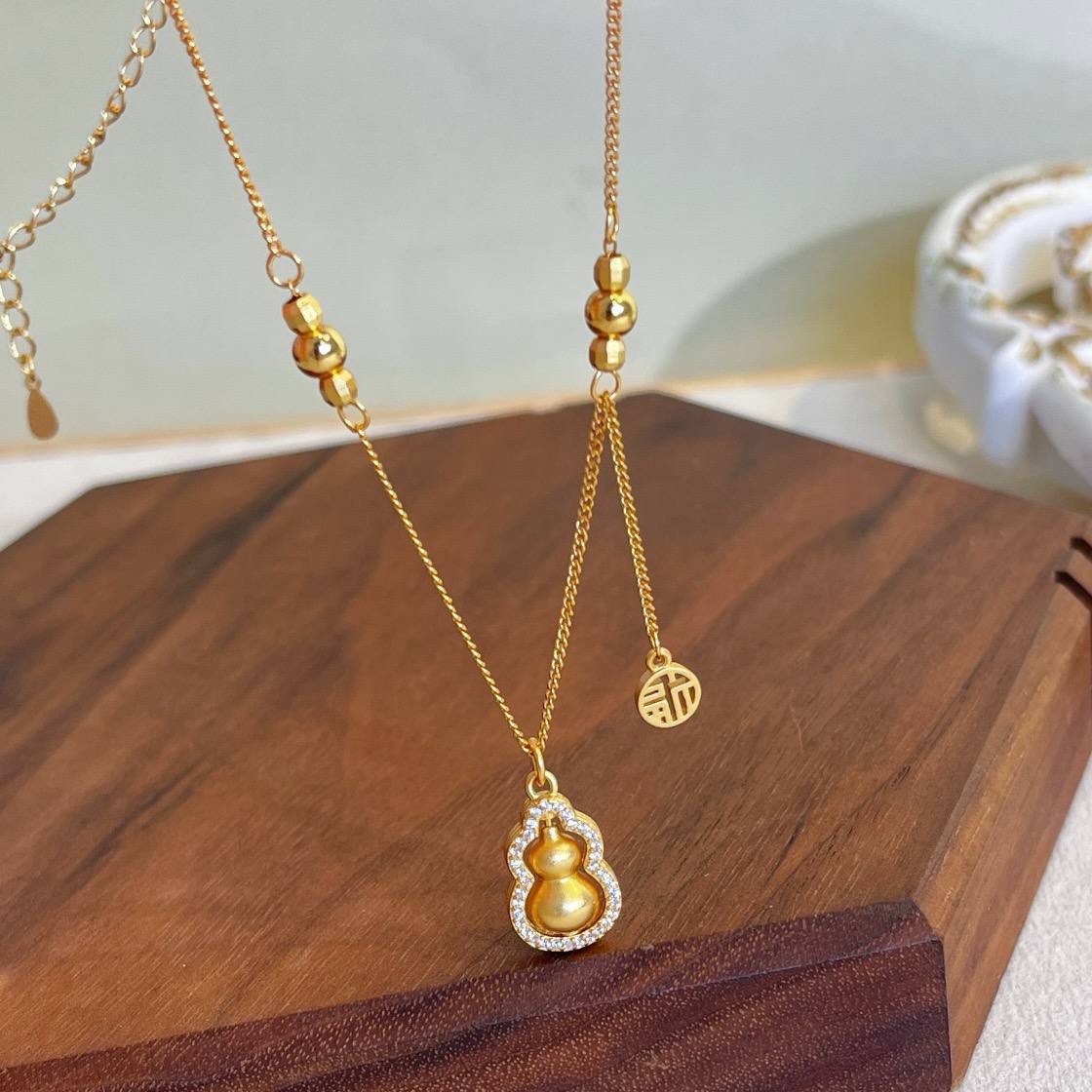 🆕平安葫芦项链 🇨🇳