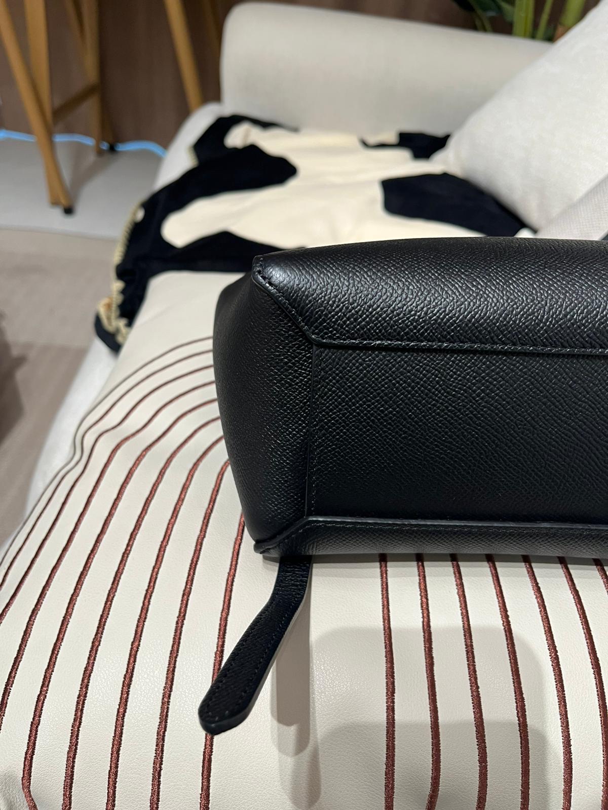 Celine nano belt bag black 黑色牛皮 100%Authentic, 99%New ✅收據✅Dust bag