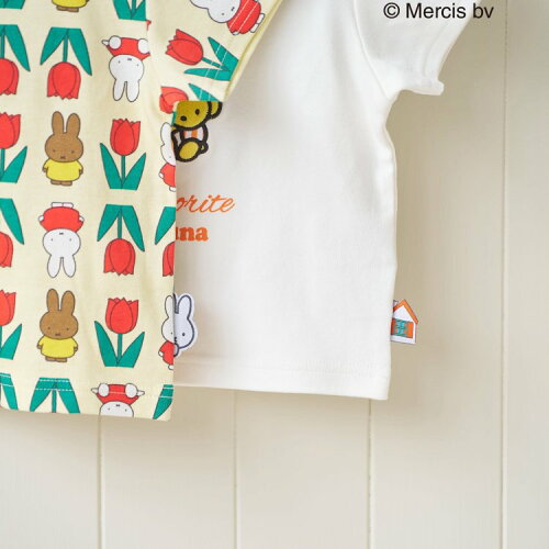 🆕【⭐訂購⭐】🌀 🇯🇵 日本直送 #Miffy 貼花繡線/通體印花 短袖Tee［2款選］🌀 [ELCA-0173][260419]