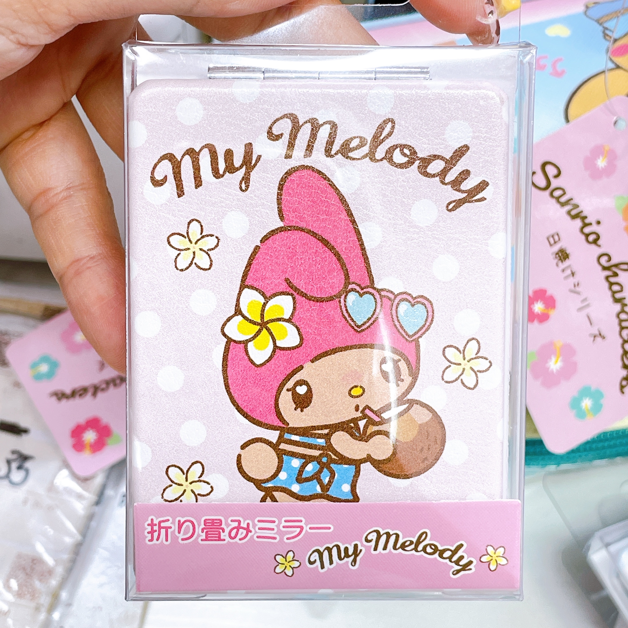 日本直送Sanrio 夏天黑皮泳裝系列 接鏡