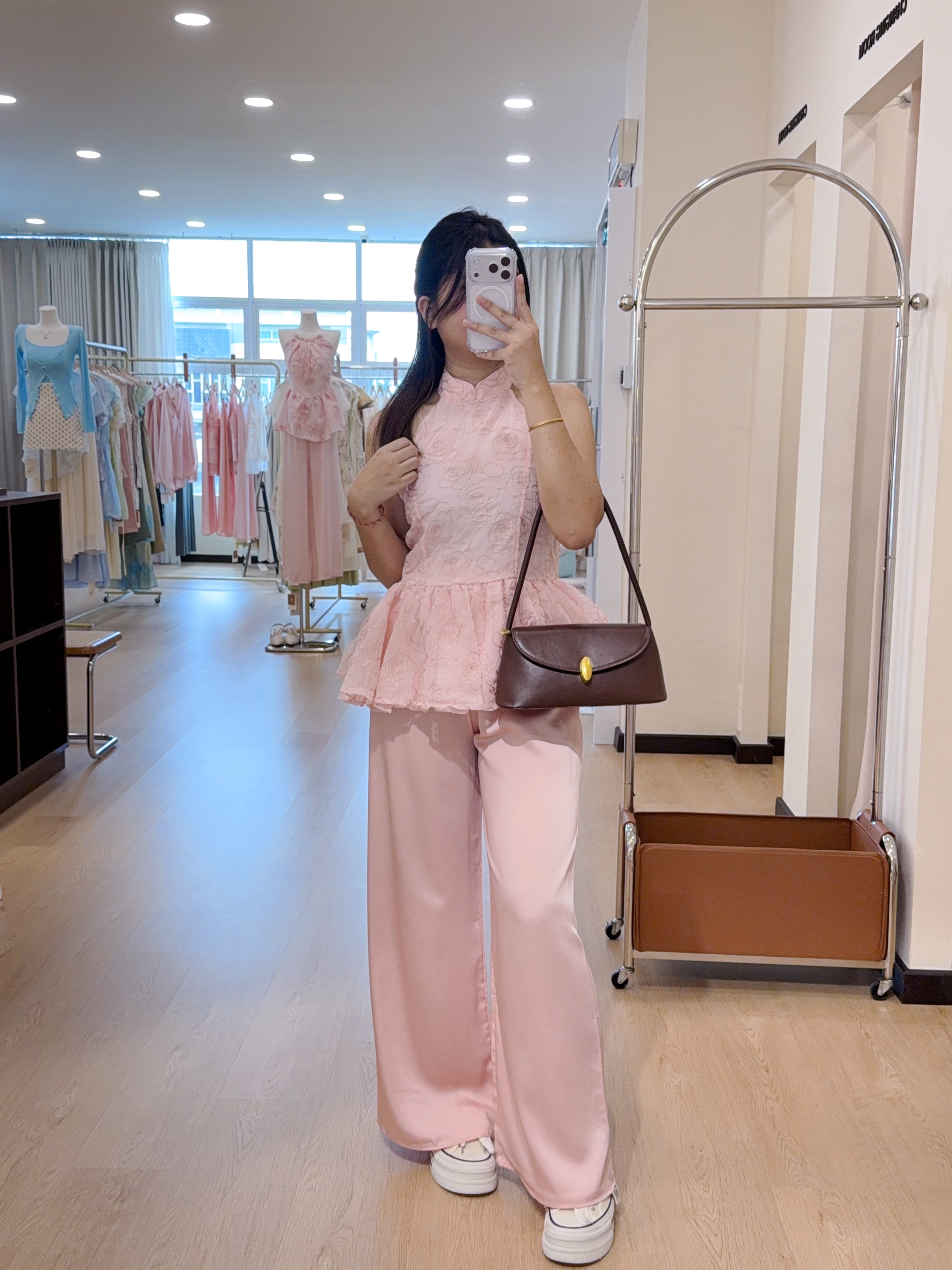 A111新中式套装旗袍