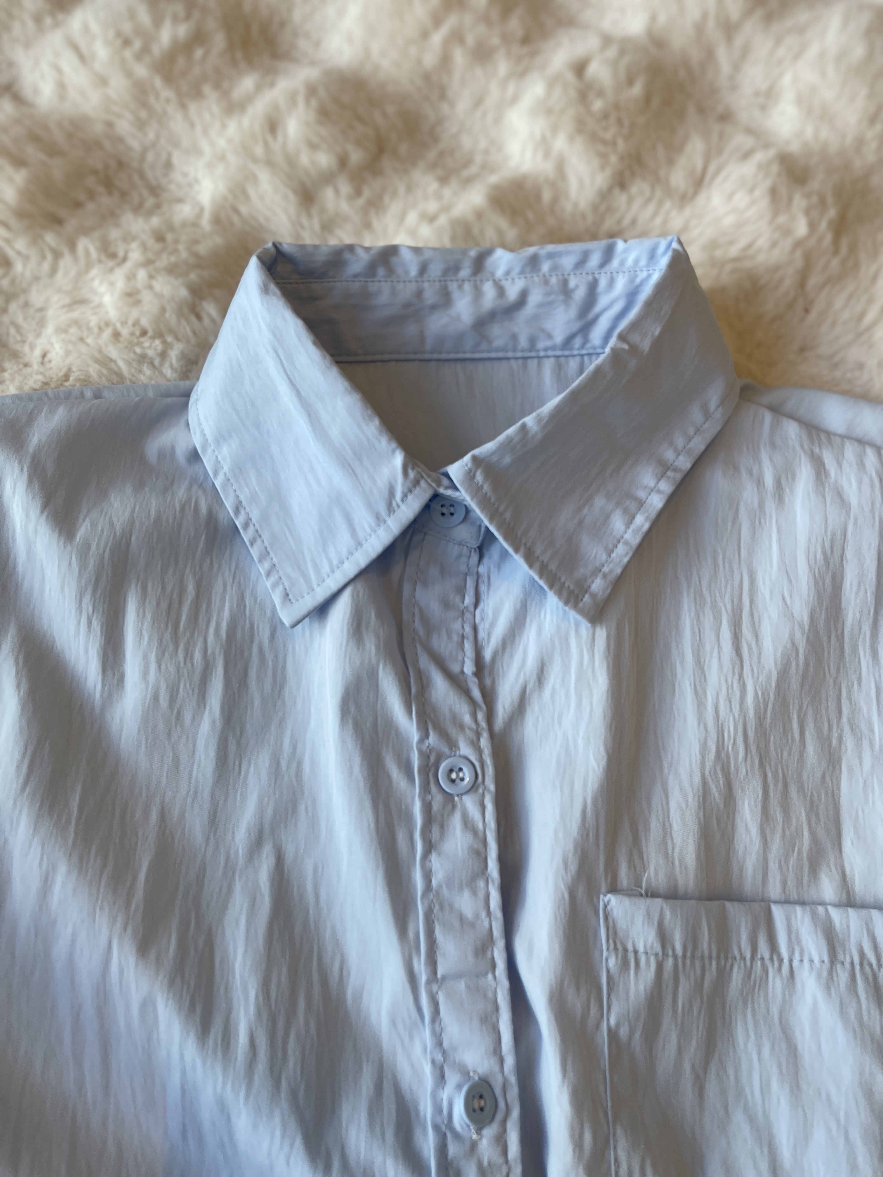 冰凉冰丝薄款衬衫外套