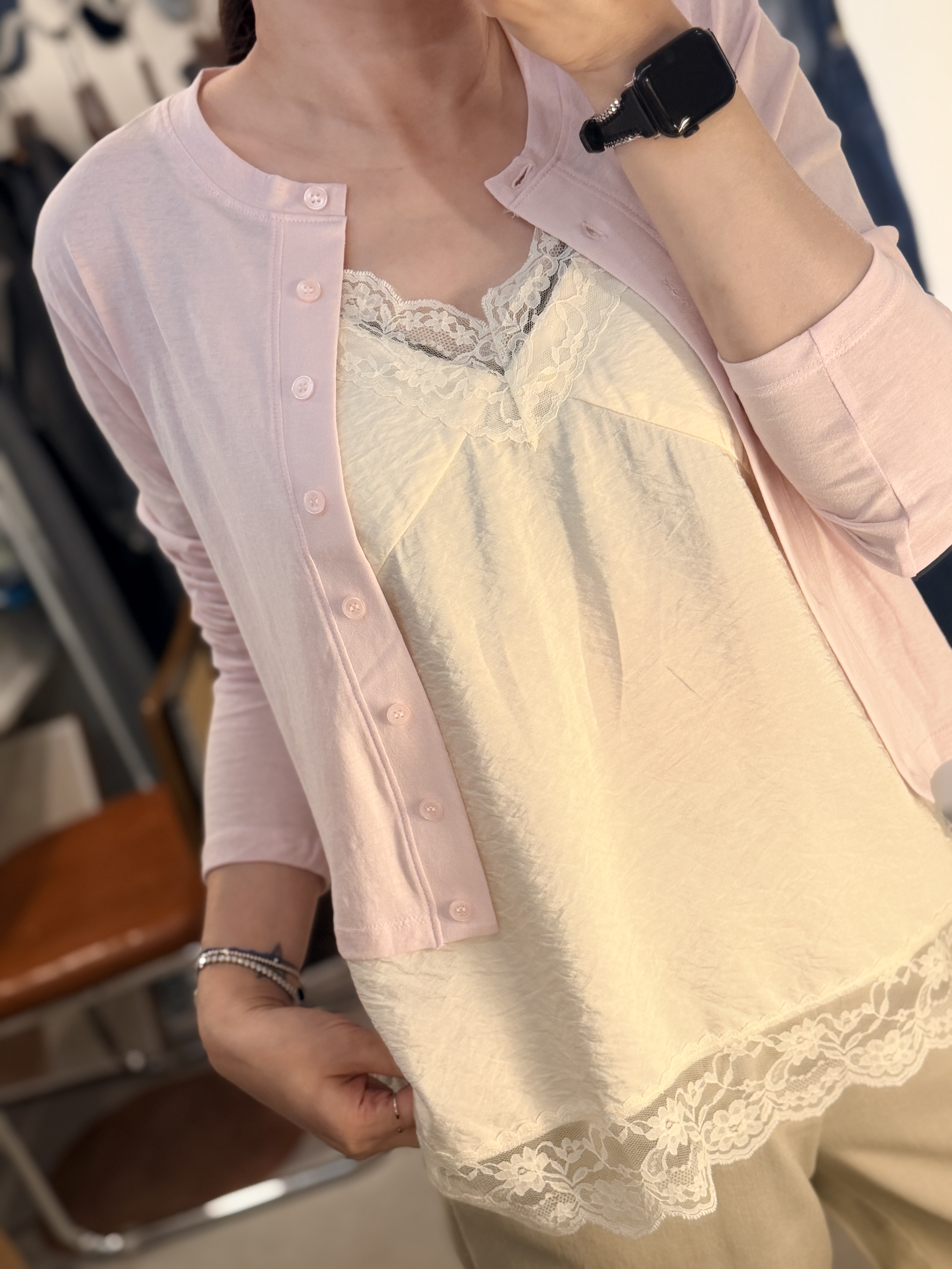 Summer cotton cardigan