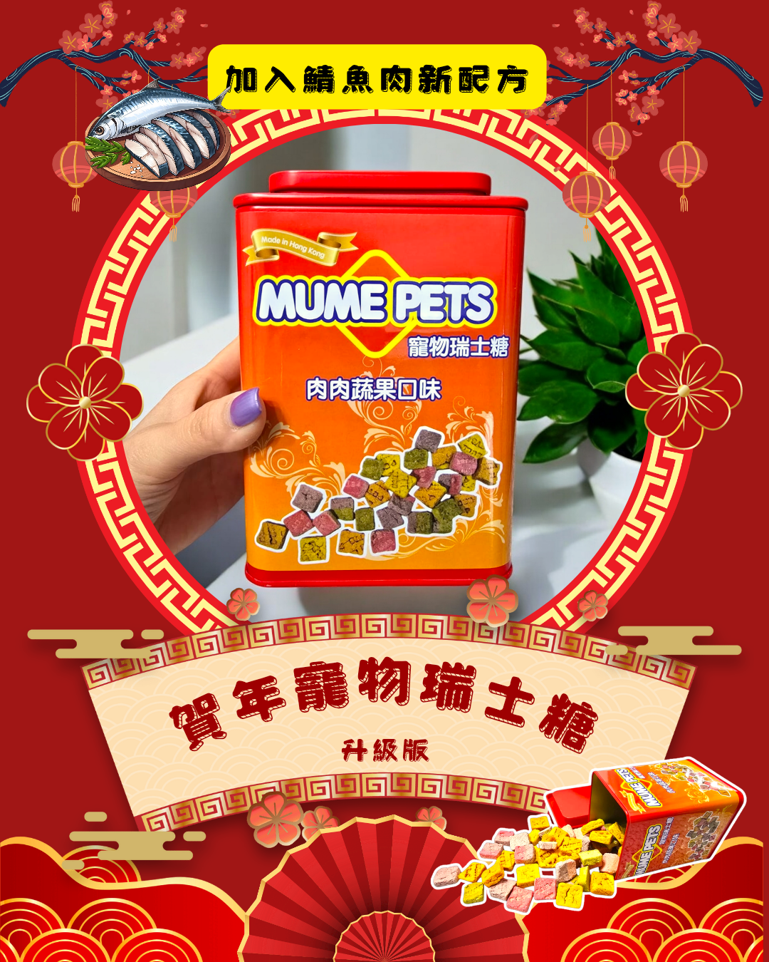  《寵物瑞士糖•升級版》【風乾食品】