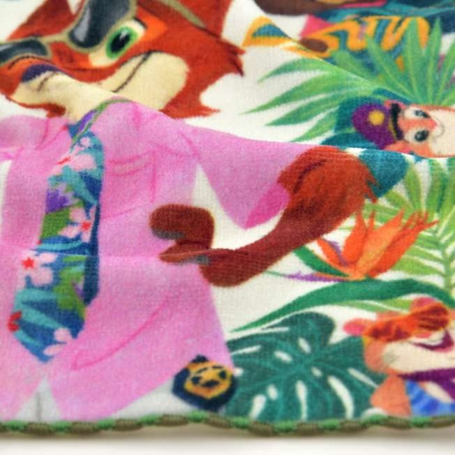 🌸 【預訂】Mini Towel - TROPICAL ZOOTOPIA
