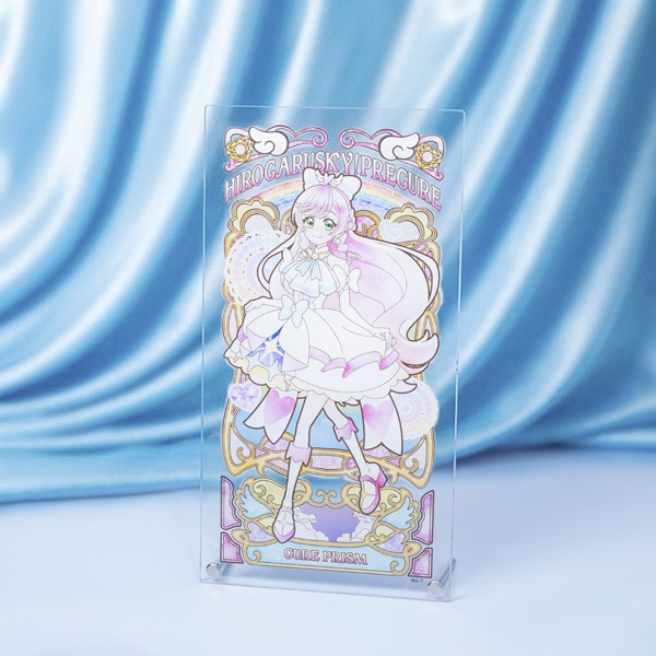 開闊天空! 光之美少女 PreCure 彩繪玻璃風板畫 #P-PCG0240 [Toei] (PRE-ORDER) [2026/10]