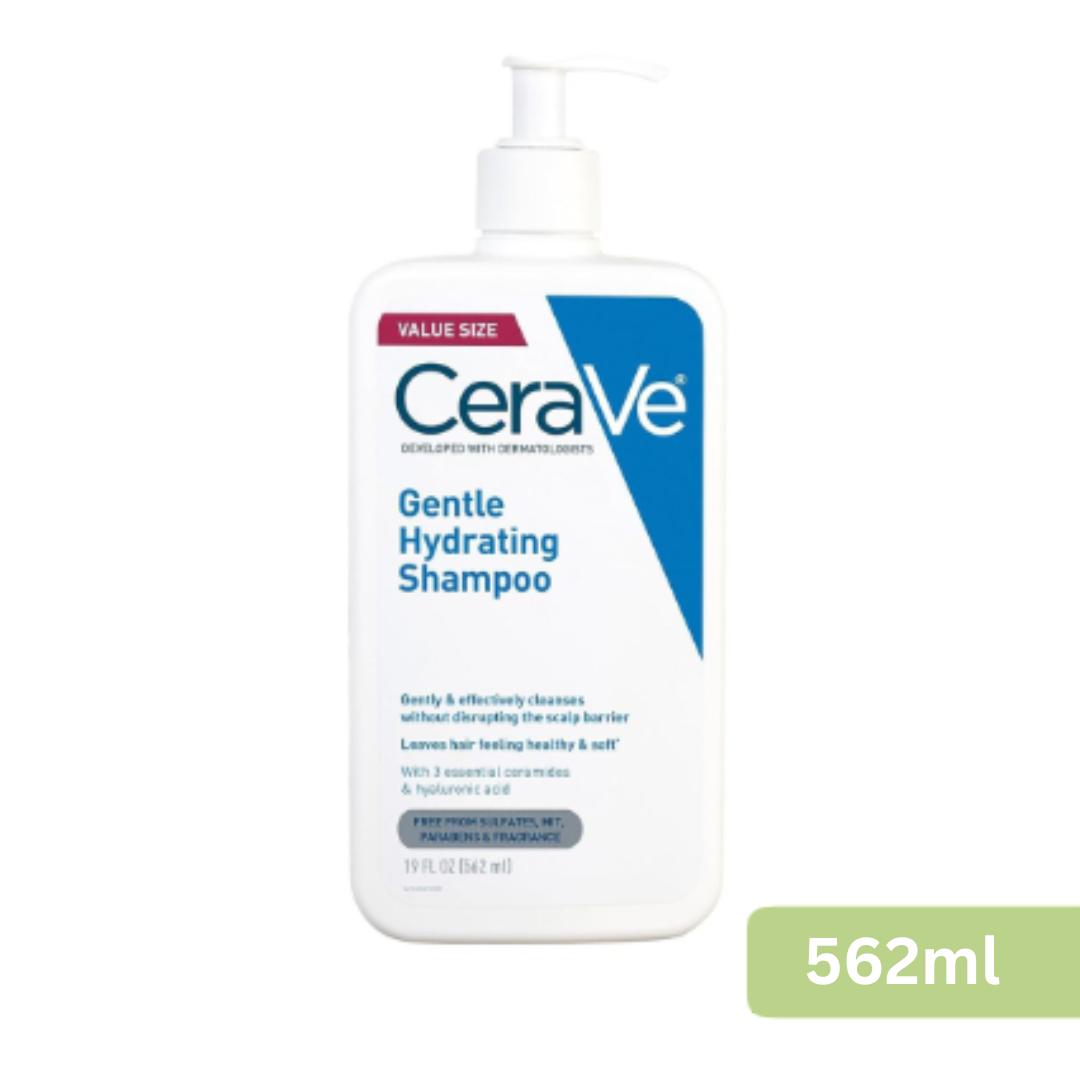 CeraVe - [大支裝] 溫和保濕亮澤洗頭水 (敏感頭皮適合) 562ml (平行進口)
