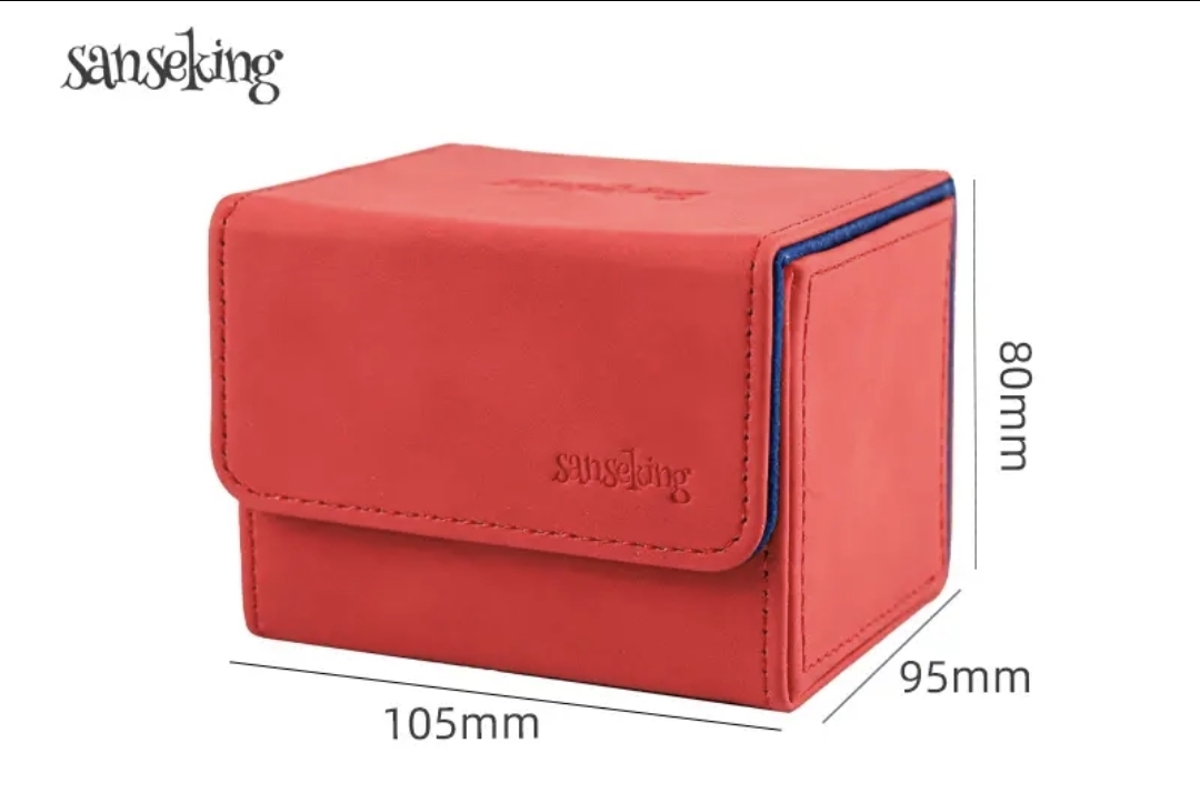 Sanseking PU Leather Deck Box 100+ Red