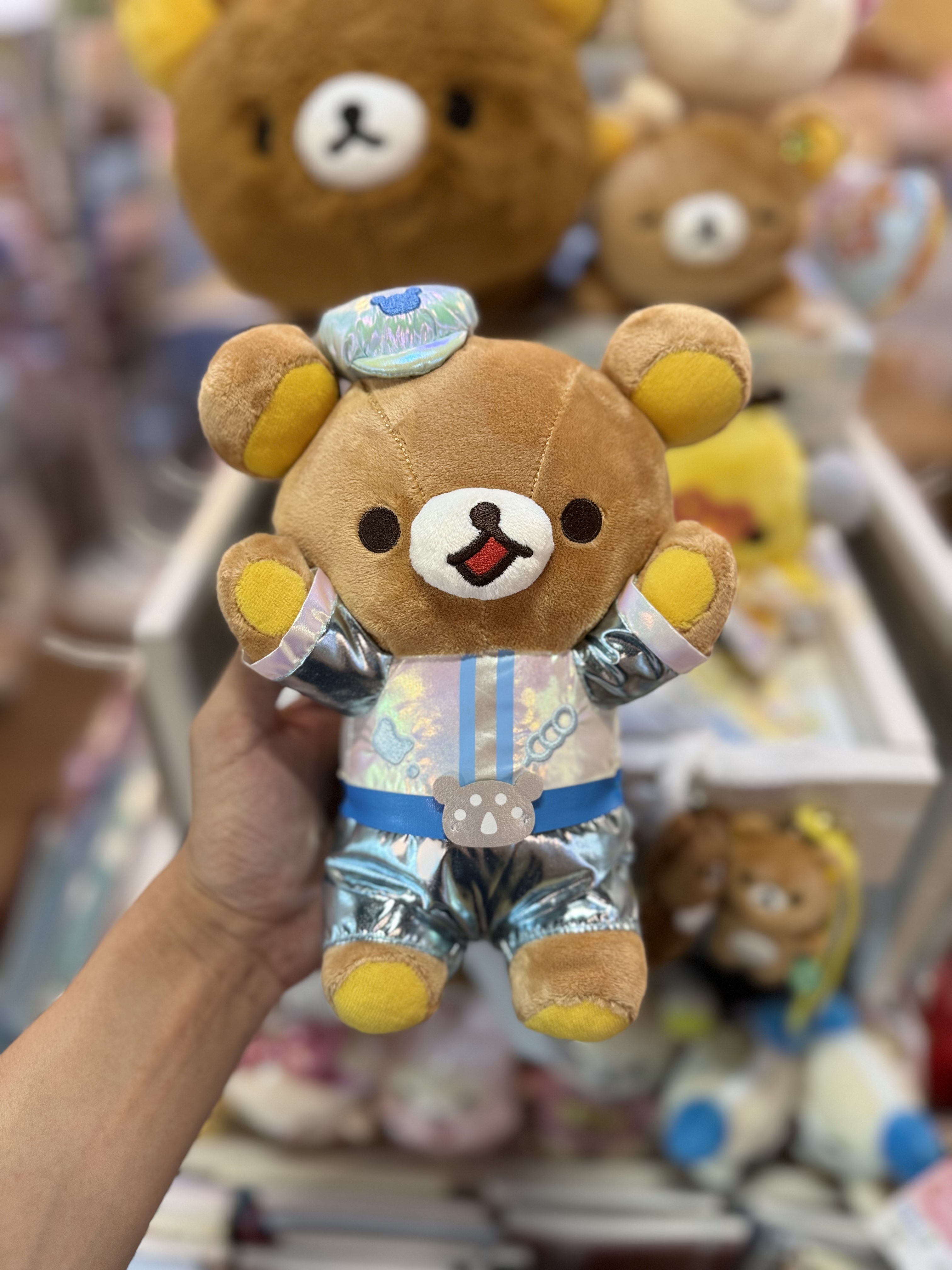 《現貨》全新rilakkuma 實驗室系列公仔 （耳仔可拉（小熊帽子可拉））