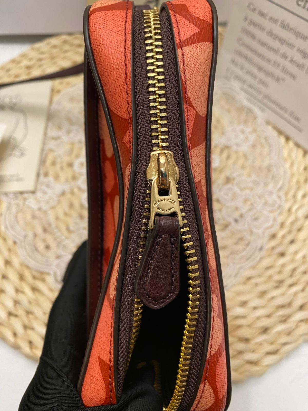 Coach Mini Camera Bag With Heart Print