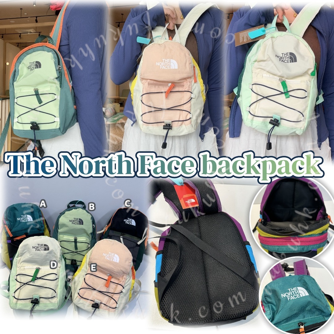 The North Face backpack  多巴胺迷你背囊
