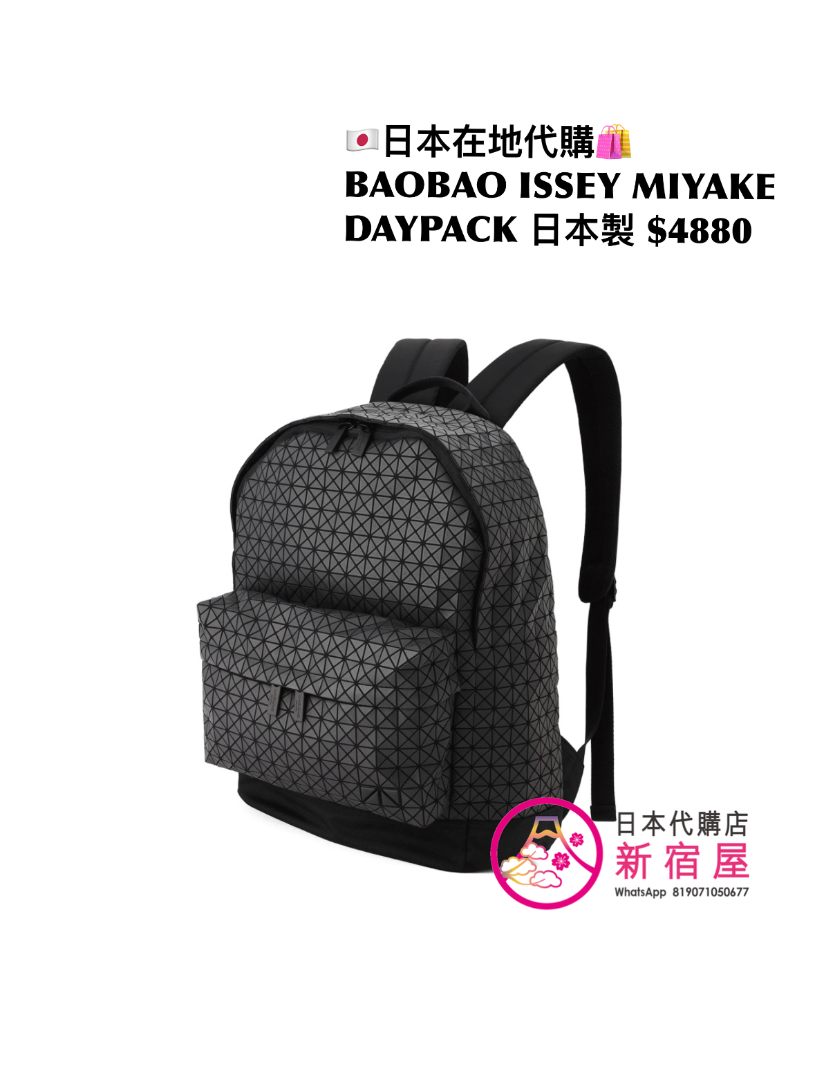 BAOBAO ISSEY MIYAKE DAYPACK