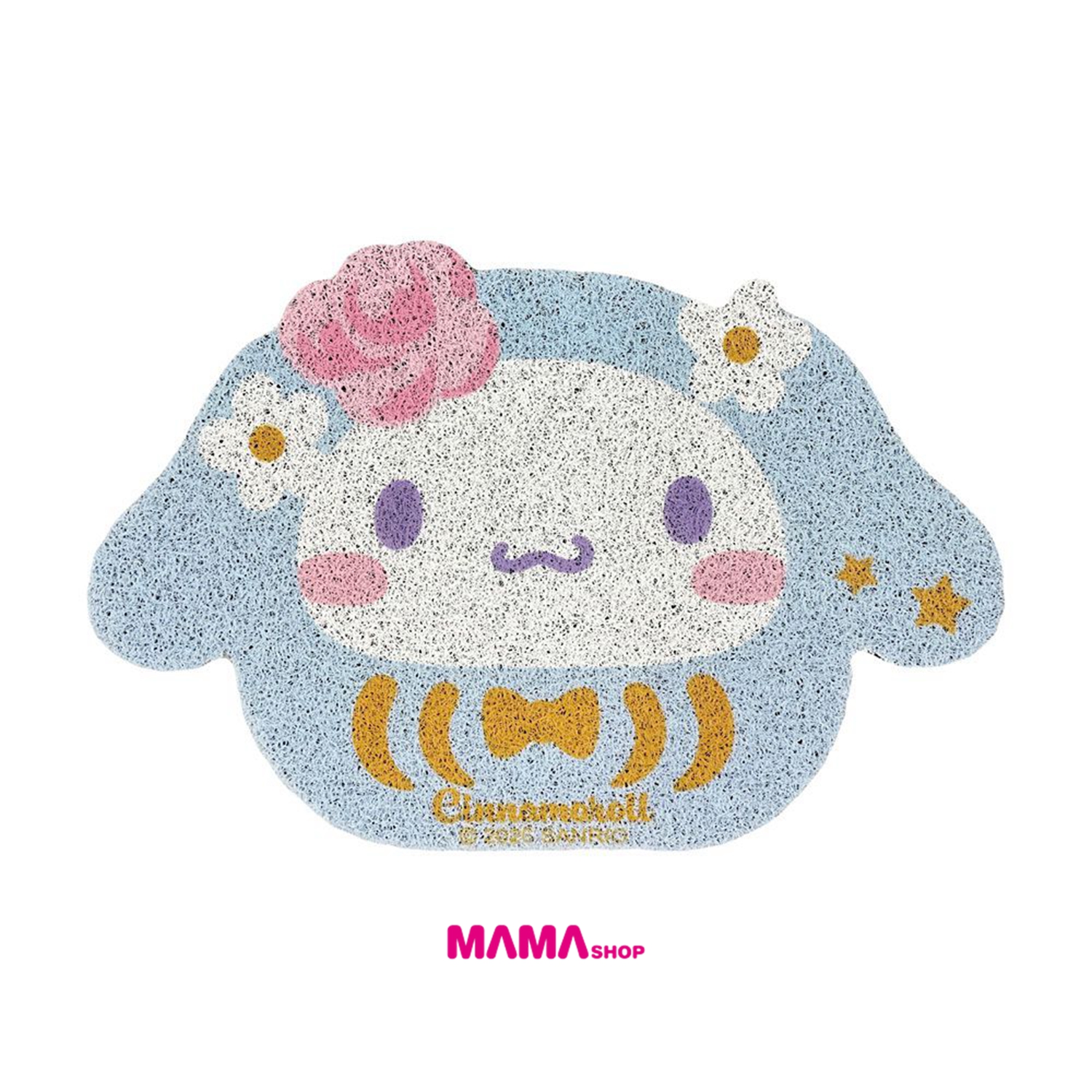 台灣直送Sanrio 達摩造型絲圈刮泥地墊