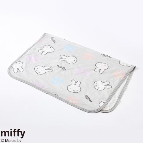 MIFFY 涼感 質地 毯 70x100 彩色花 